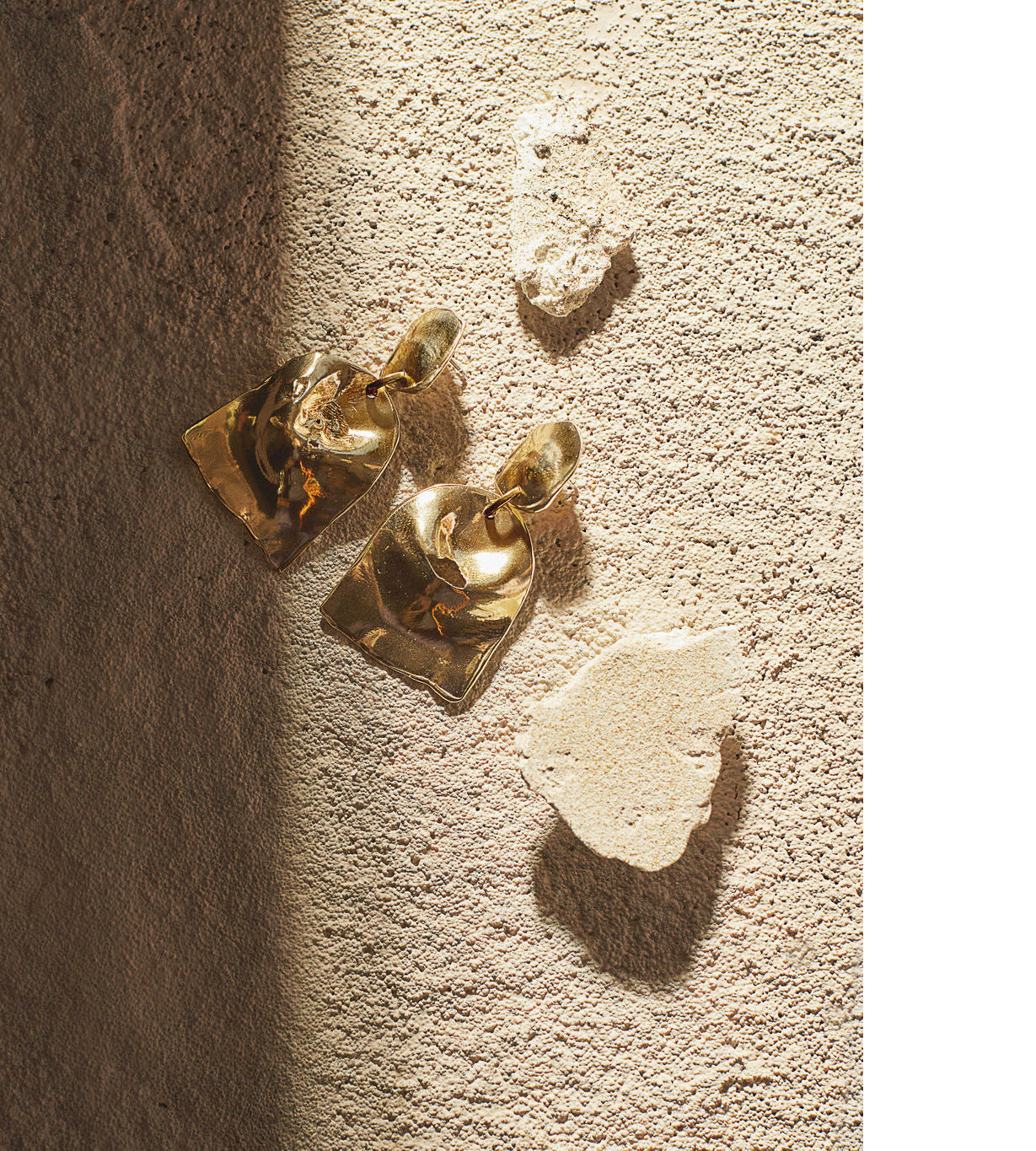 Michelle Ross Beck Brass Earrings