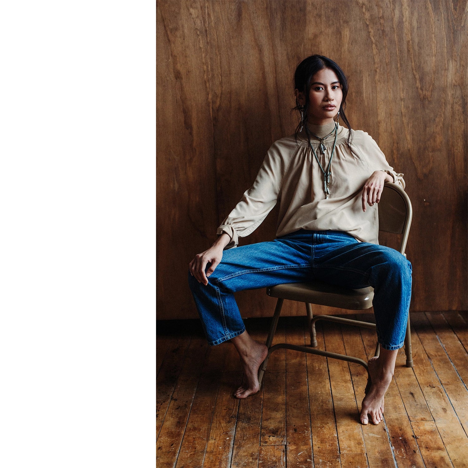 Michelle Ross Maelo Collection Unique Necklace and Earrings