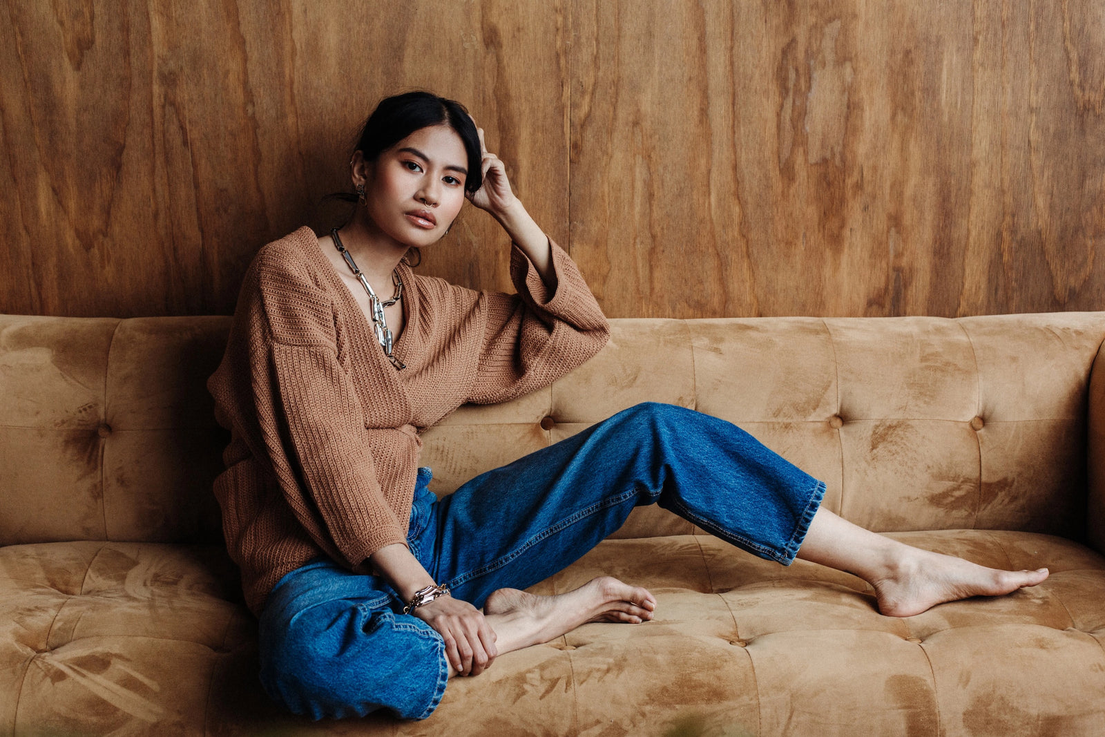 Michelle Ross Maelo Collection Micah Necklace Willa Earrings