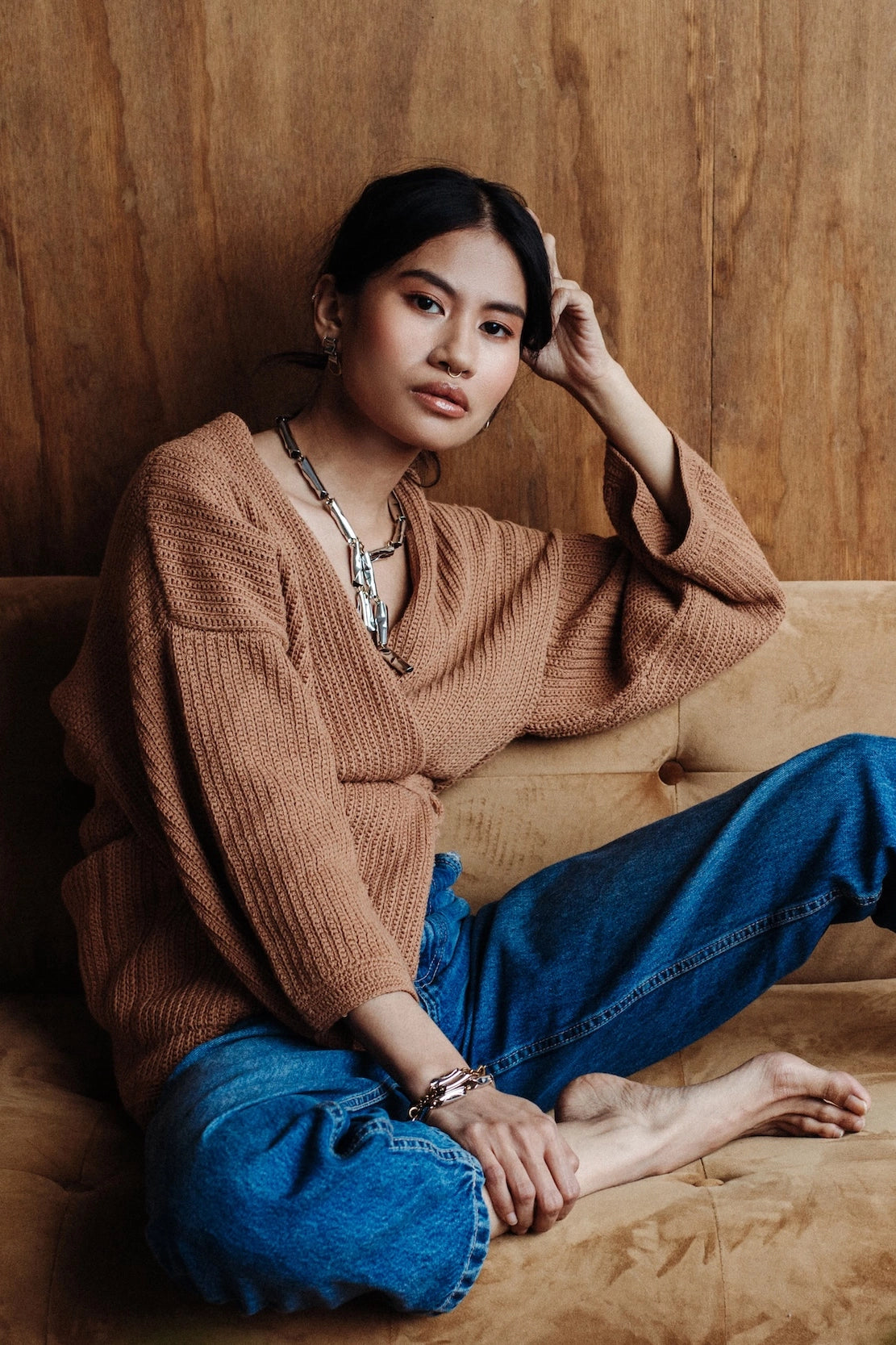 Michelle Ross Maelo Collection Micah Necklace Willa Earrings