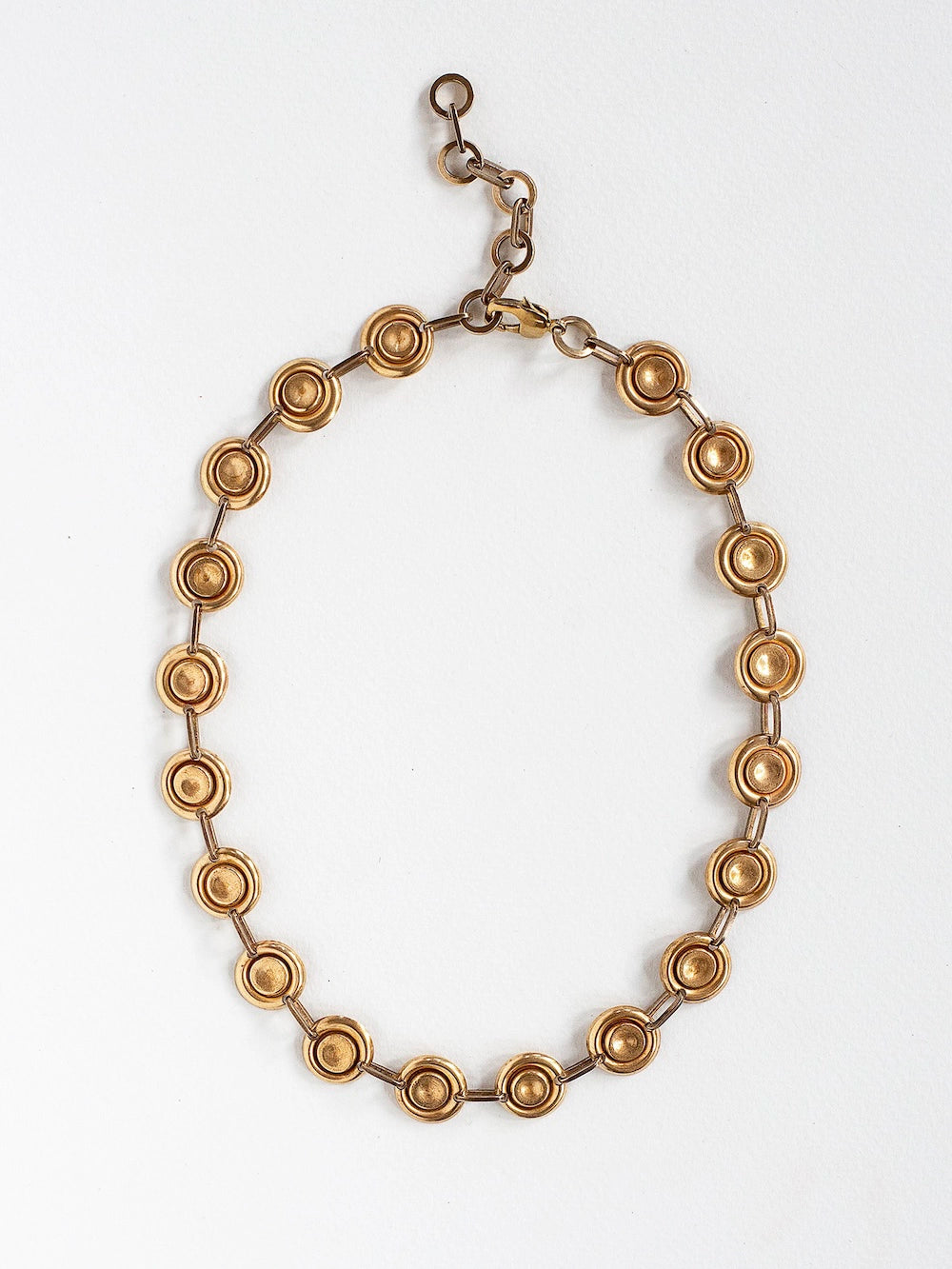 Michelle Ross Roan Collection Rae Brass Coin Necklace