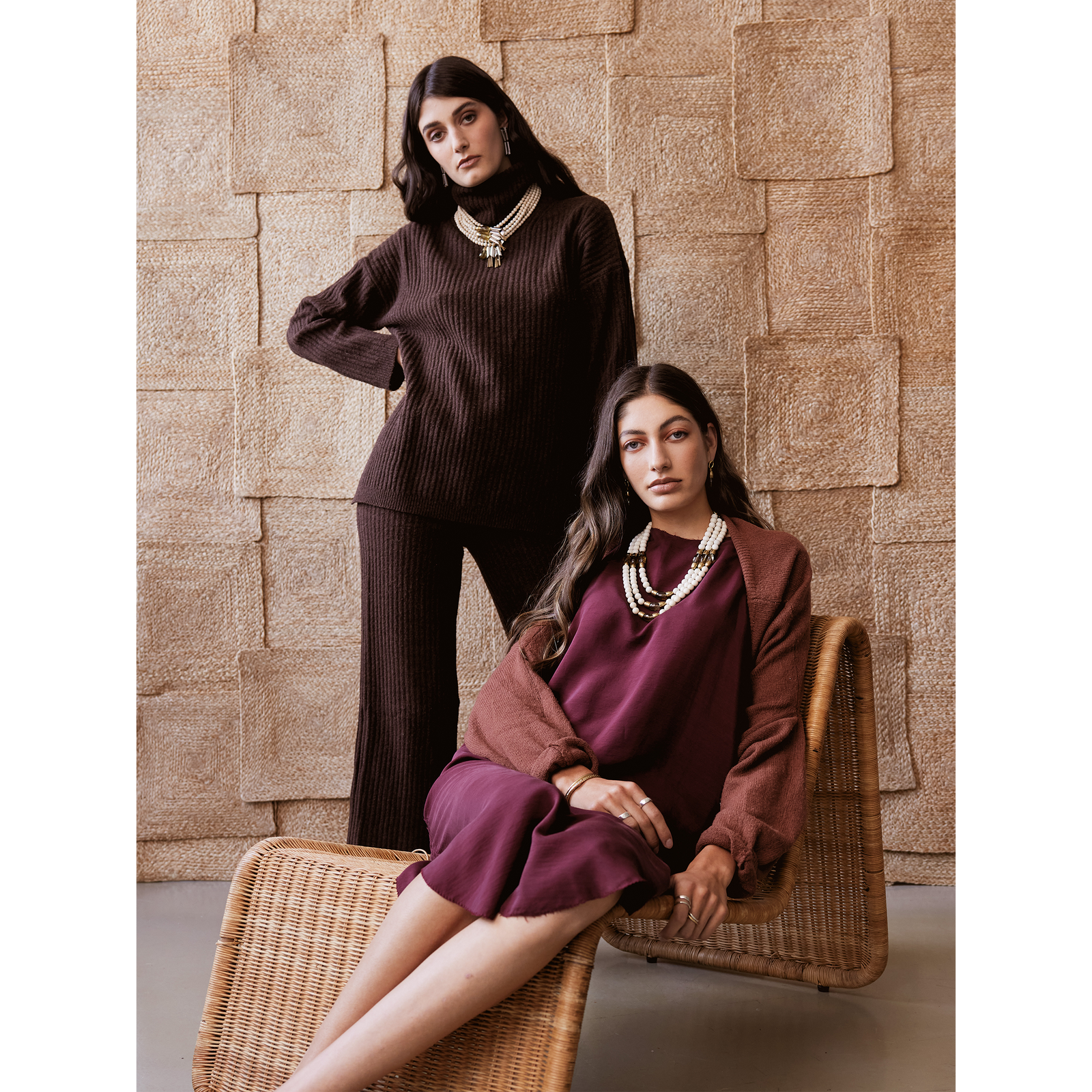 Michelle Ross Roan Collection Sofra and Sandia Necklaces