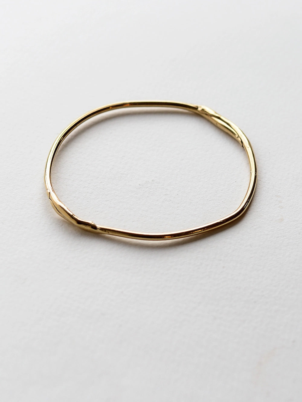 Michelle Ross Trin Brass Bangle Bracelet