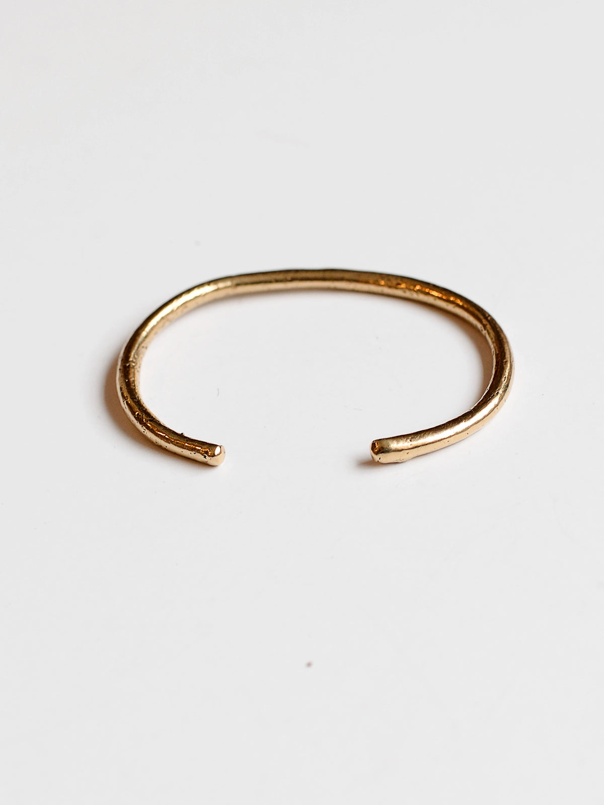 Miro Brass Solid Bangle Bracelet Michelle Ross
