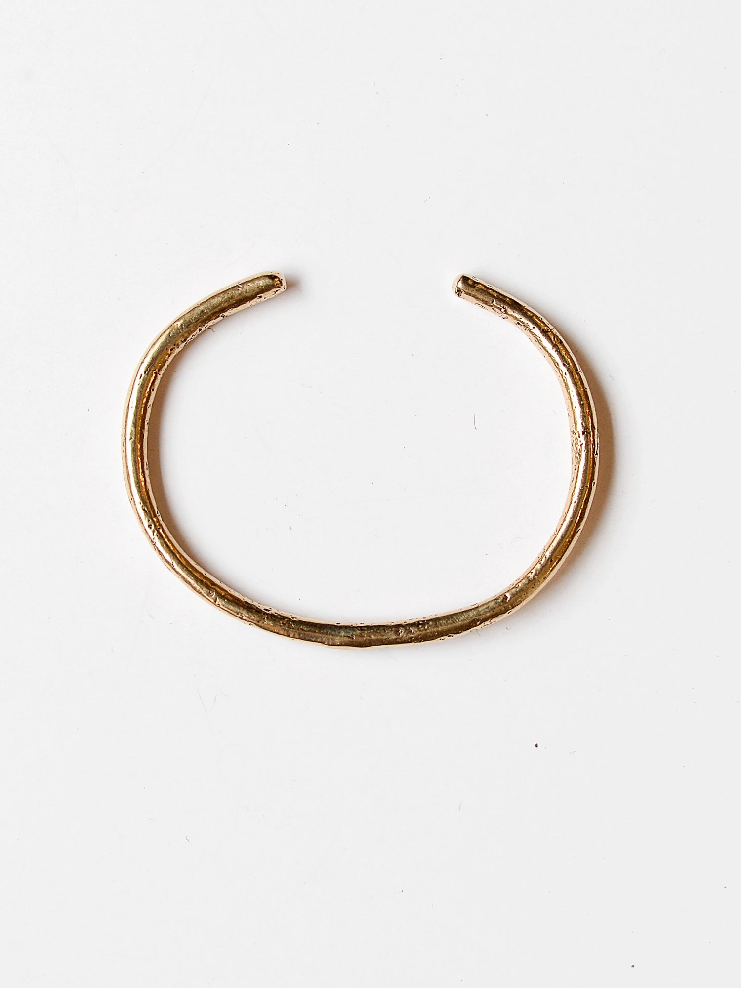 Miro Brass Solid Bangle Bracelet Michelle Ross