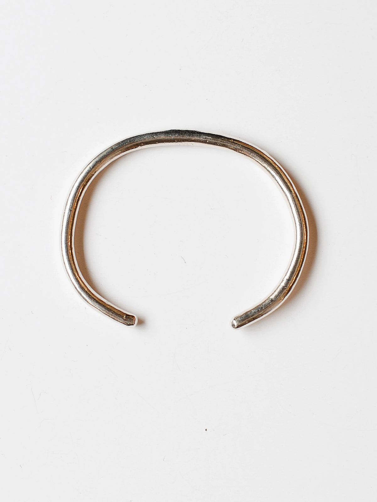Miro Silver Solid Bangle Bracelet Michelle Ross