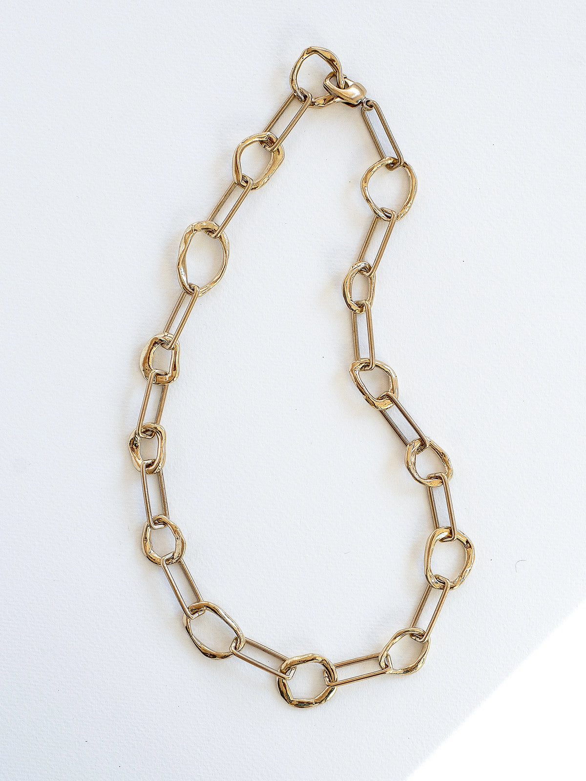 Nash Brass Chain Necklace Michelle Ross
