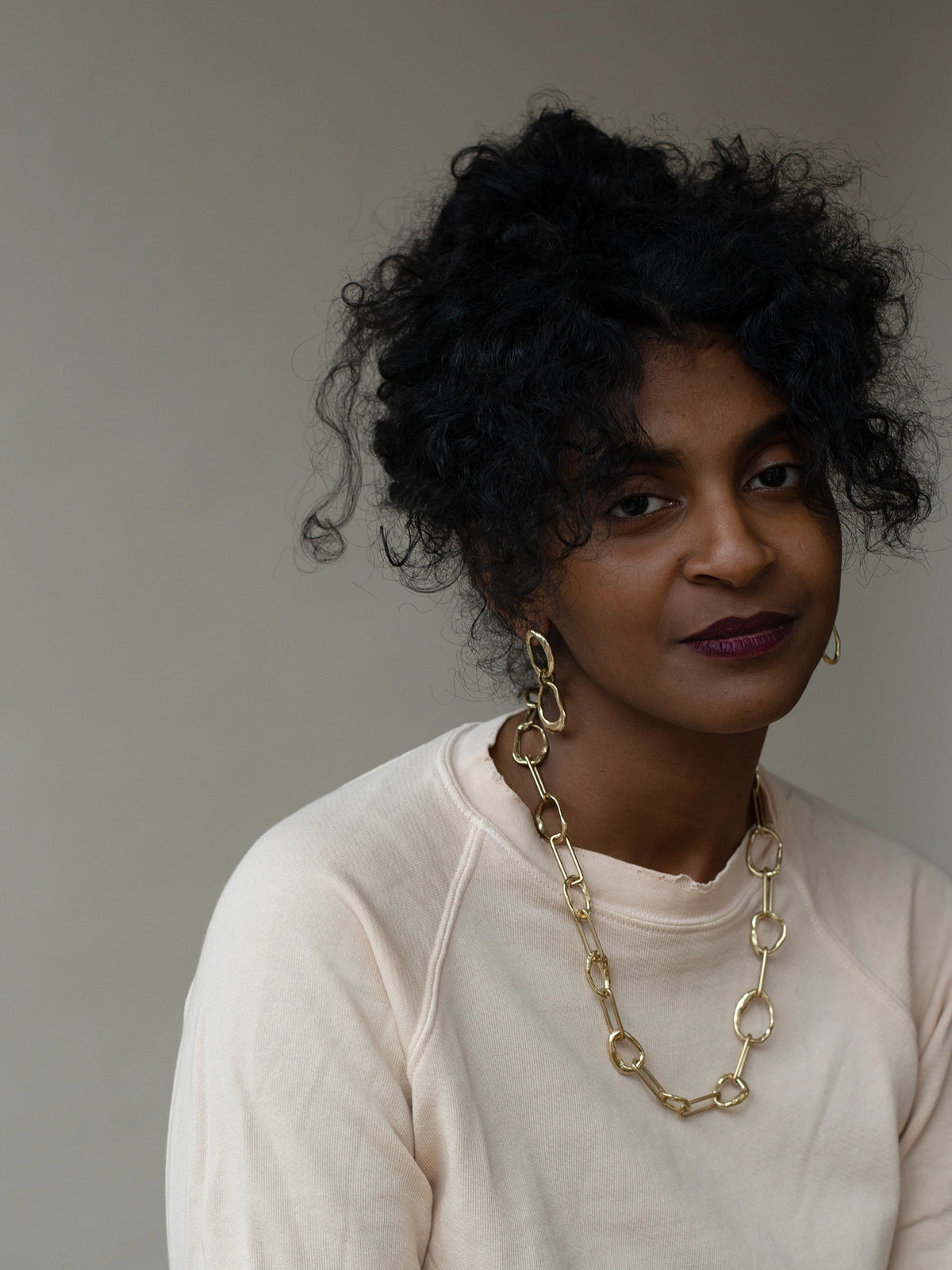 Nash Brass Chain Necklace Michelle Ross