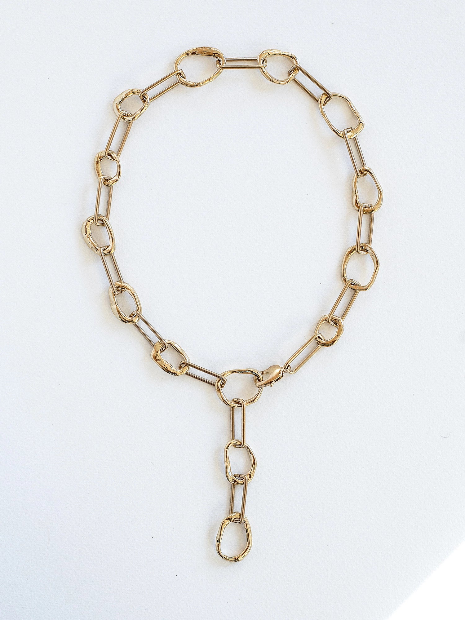 Nash Brass Chain Necklace Michelle Ross