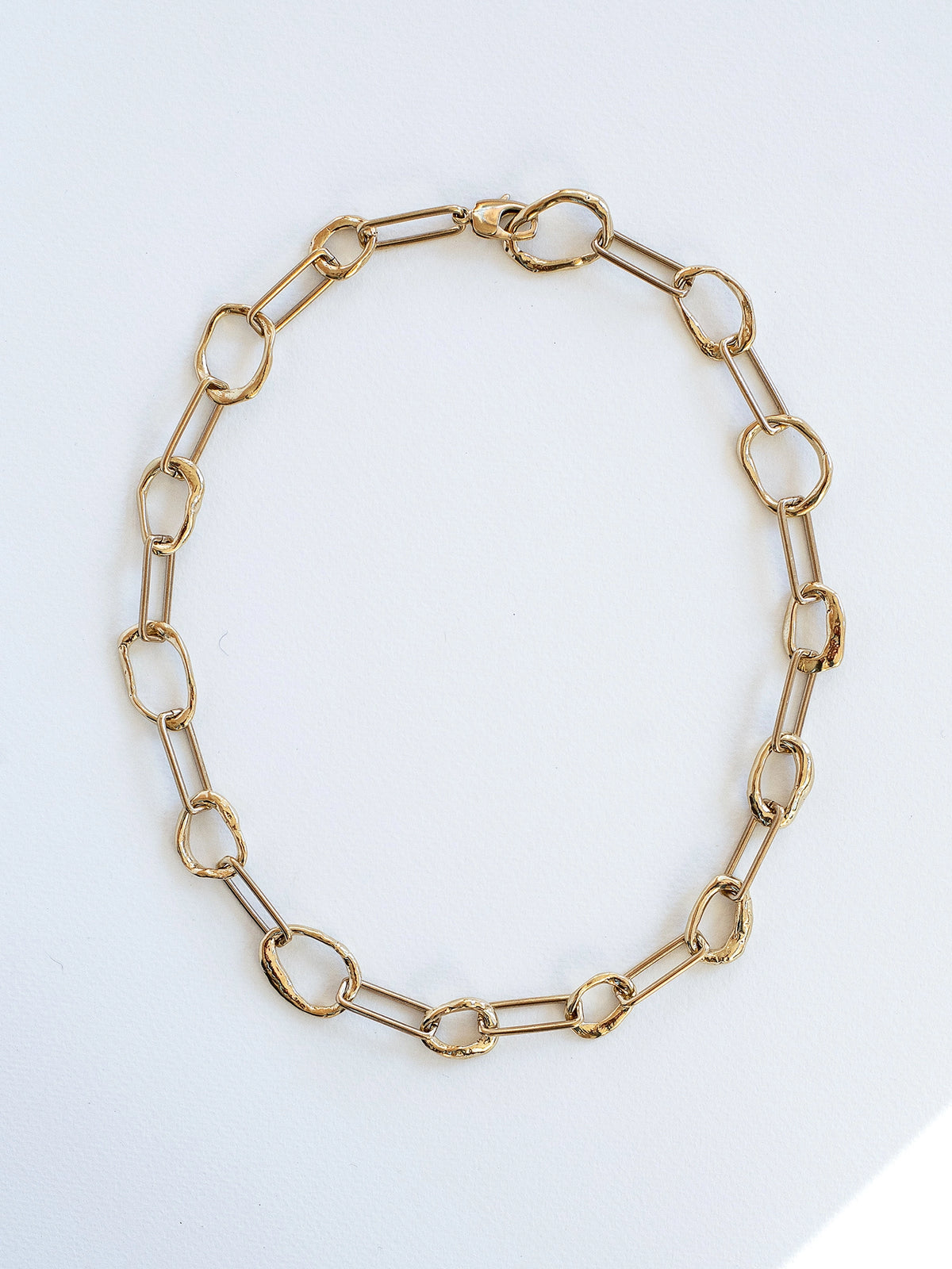 Nash Brass Chain Necklace Michelle Ross