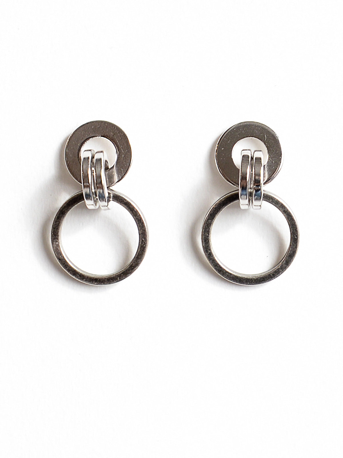 Nola Silver Minimalist Earrings Michelle Ross