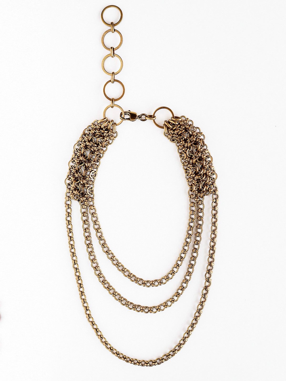 Orlee Brass Chain Necklace Michelle Ross