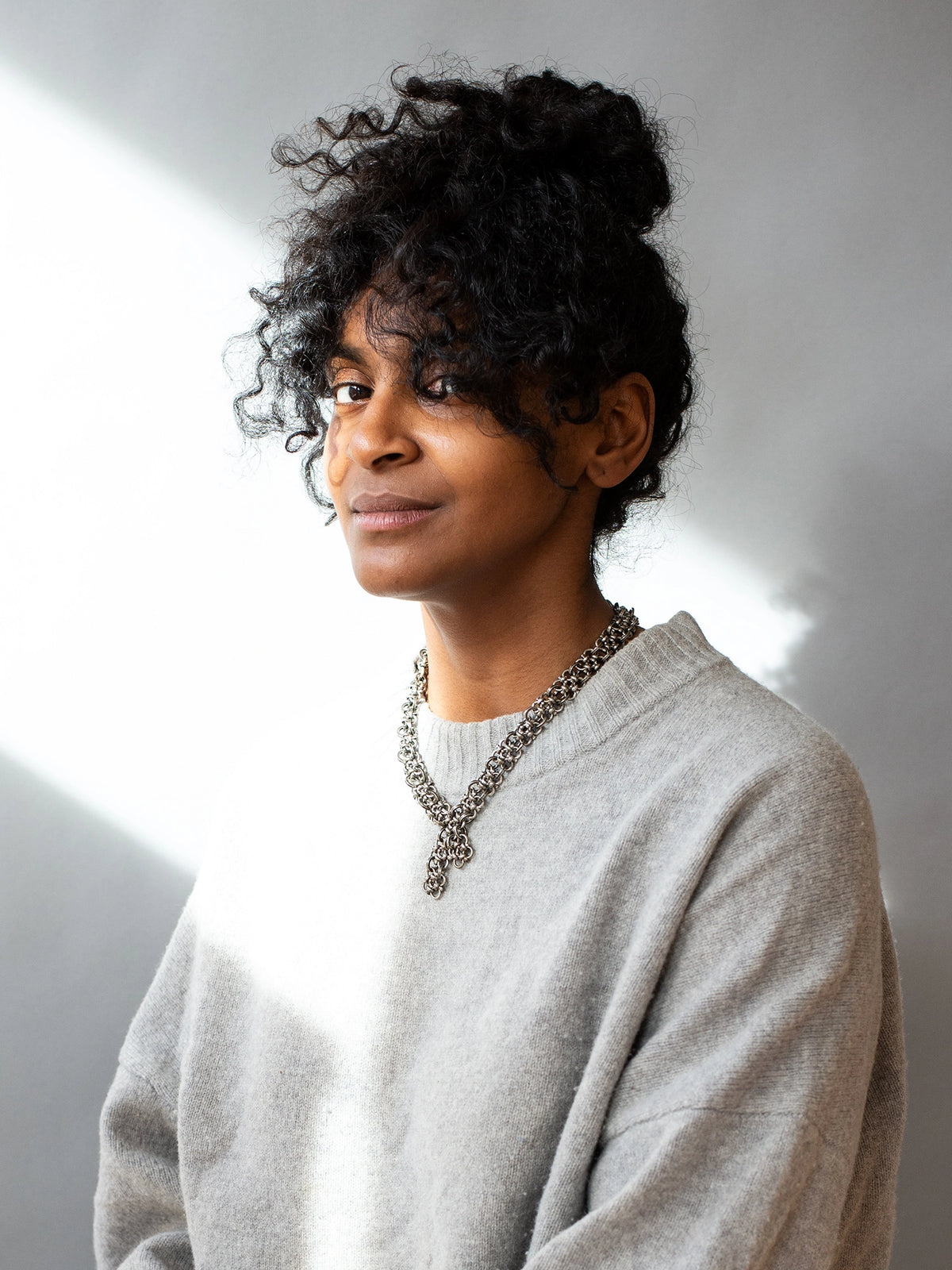 Ozette Silver Chain Necklace Michelle Ross