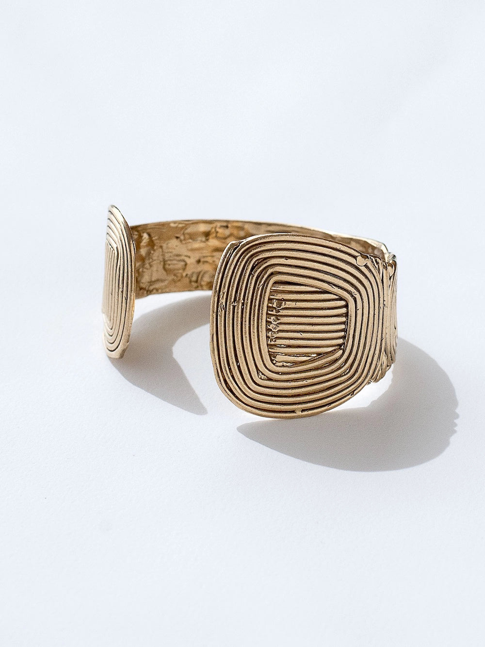 Michelle Ross Phaedra Brass Cuff Bracelet