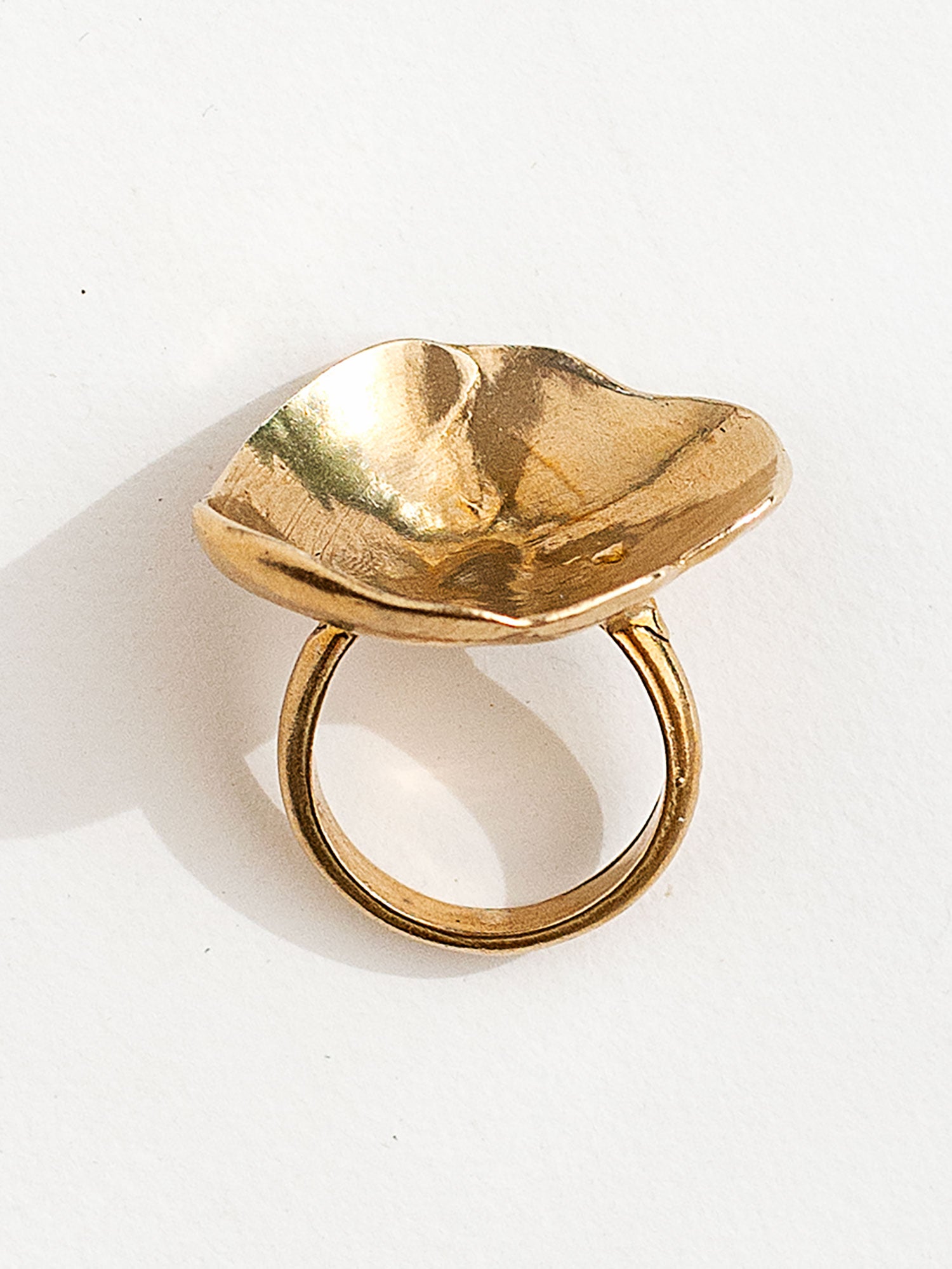 POPPY SMALL (BRASS) VIII RING