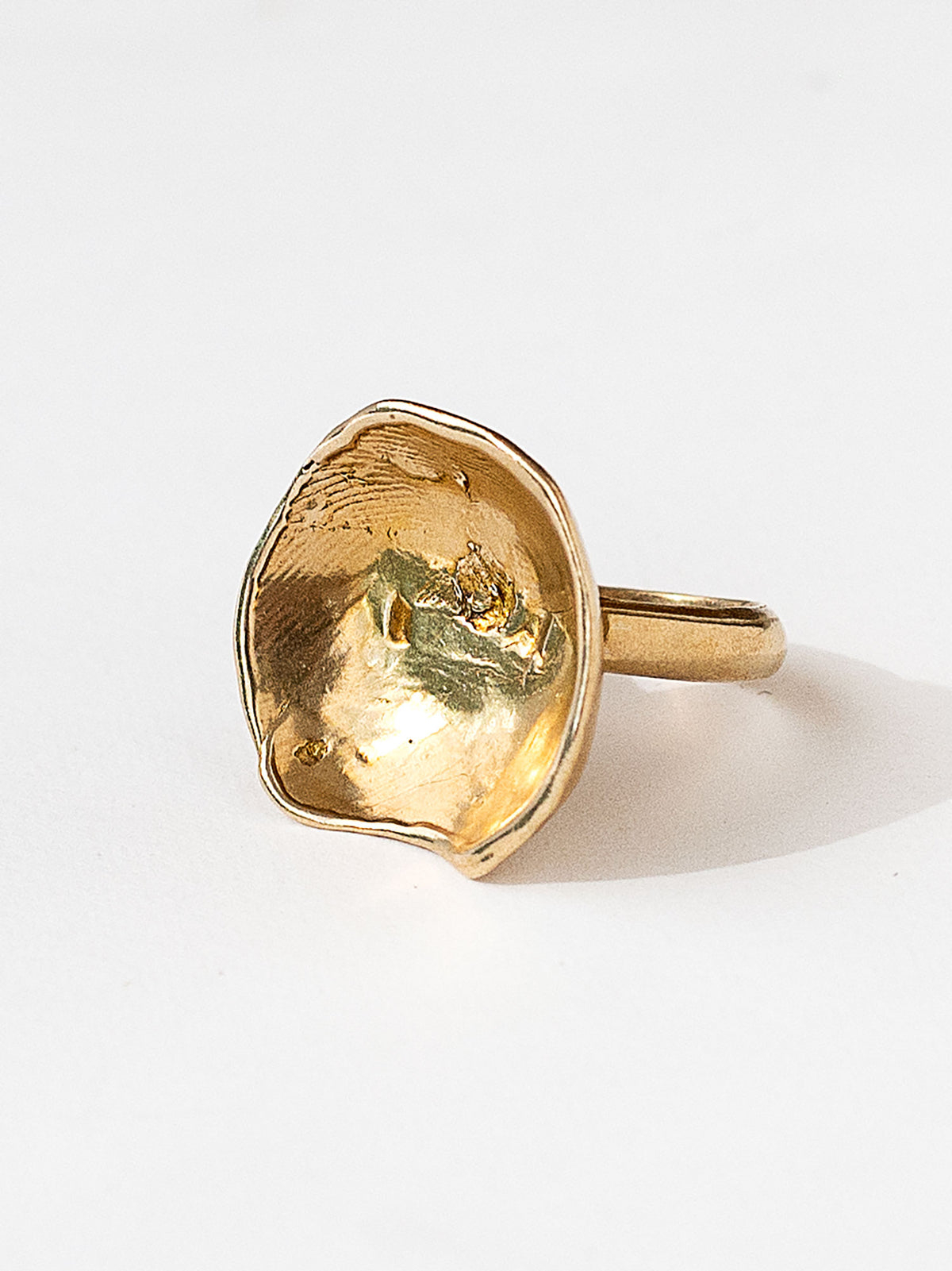 POPPY SMALL (BRASS) VII RING