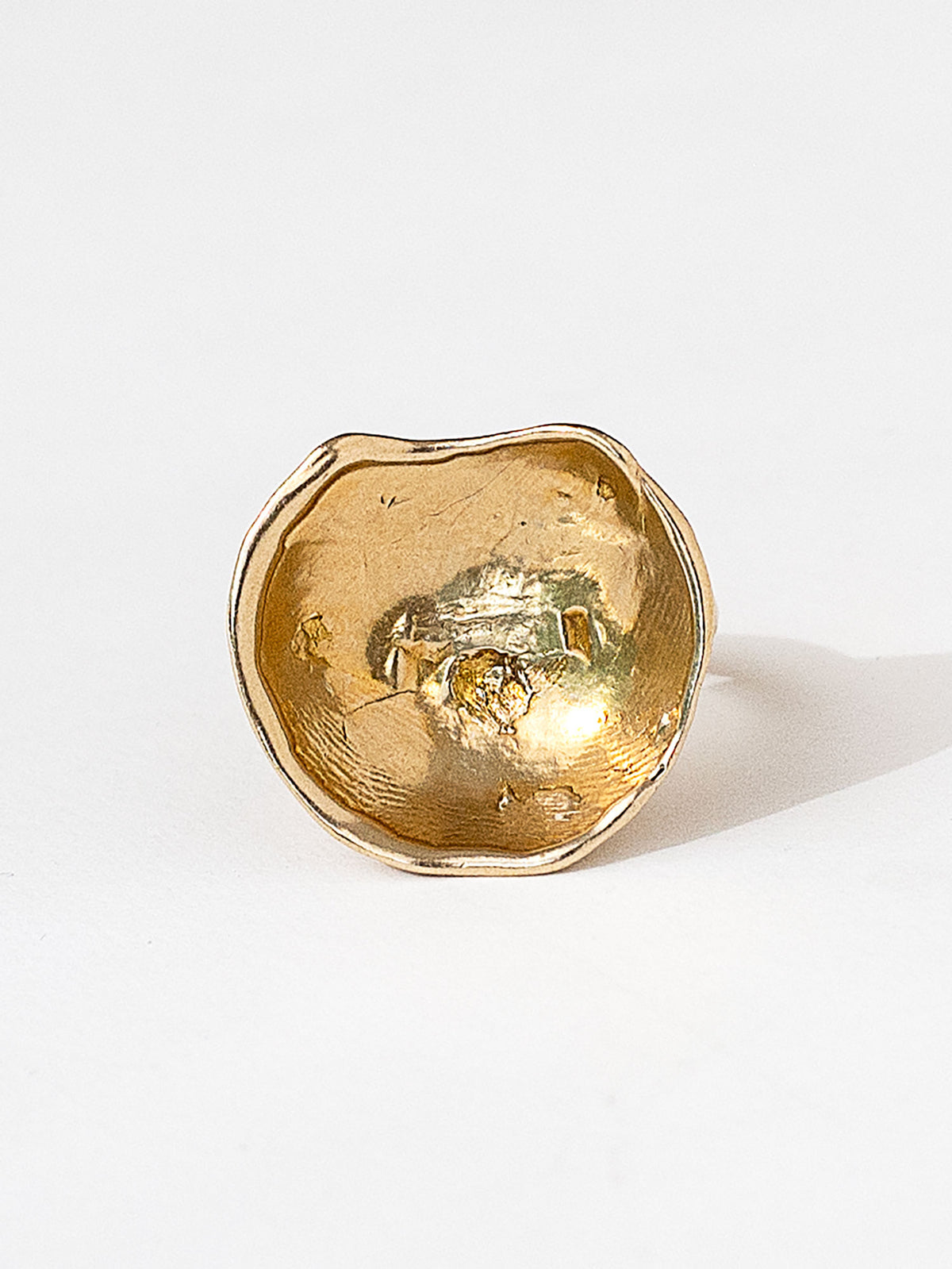 POPPY SMALL (BRASS) VII RING