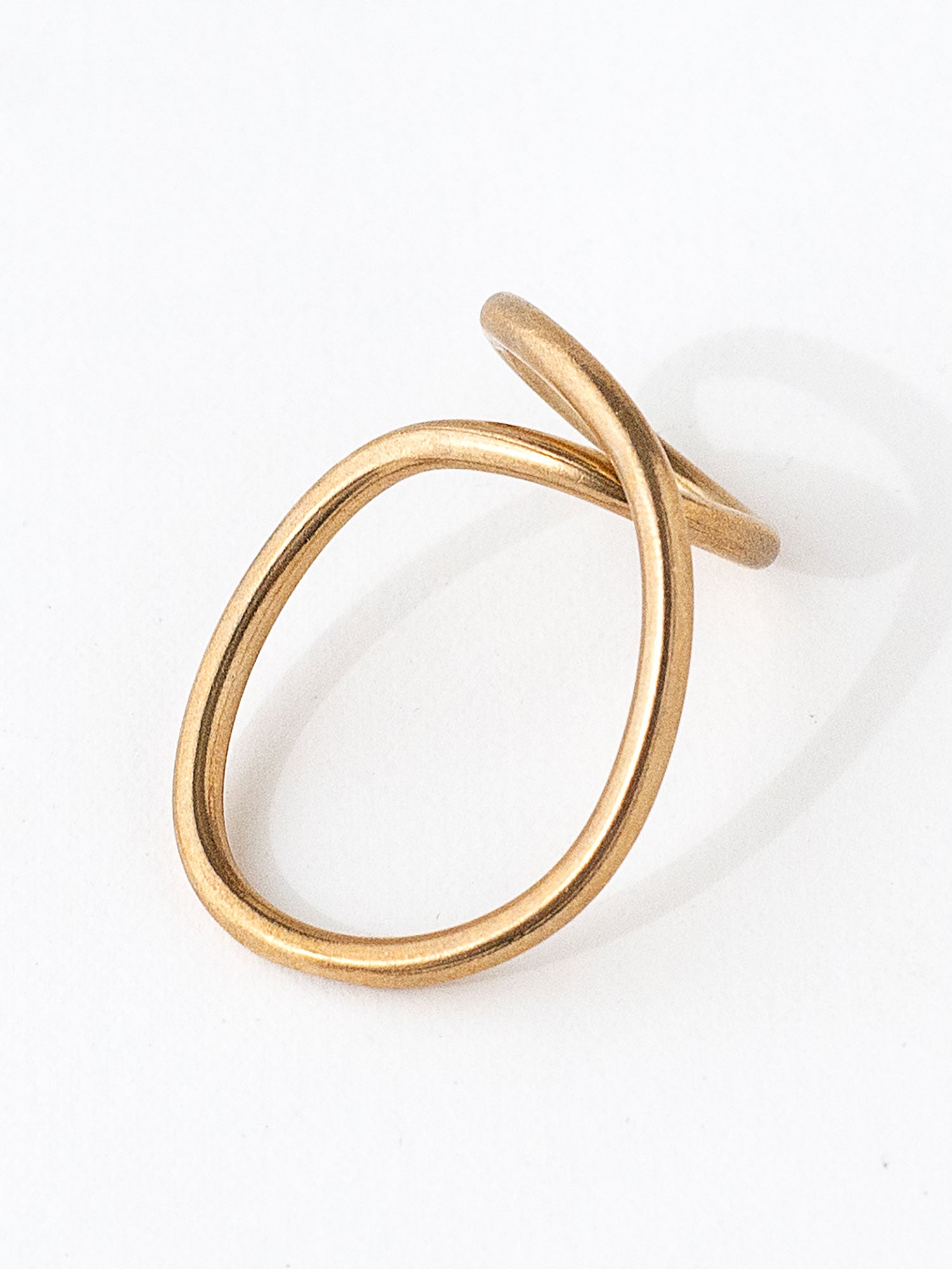 RHODES (BRASS) V RING