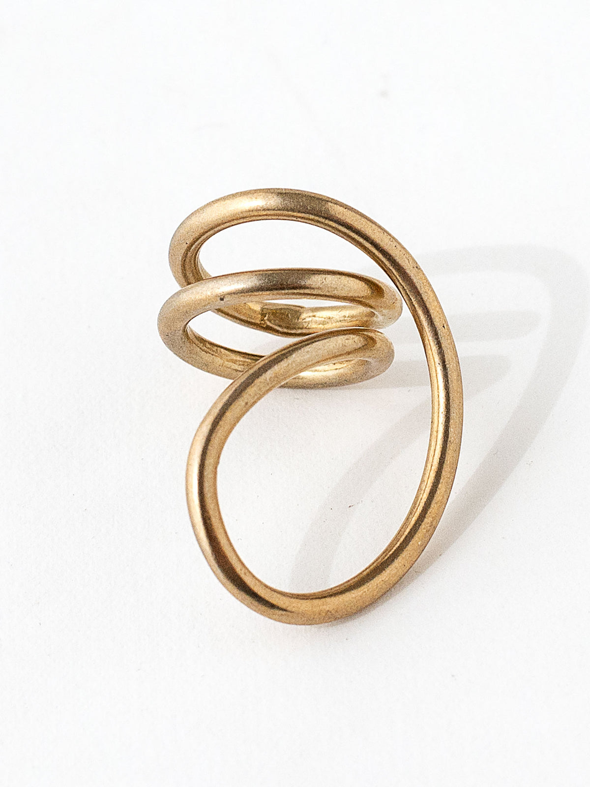RHODES DOUBLE (BRASS) VII RING