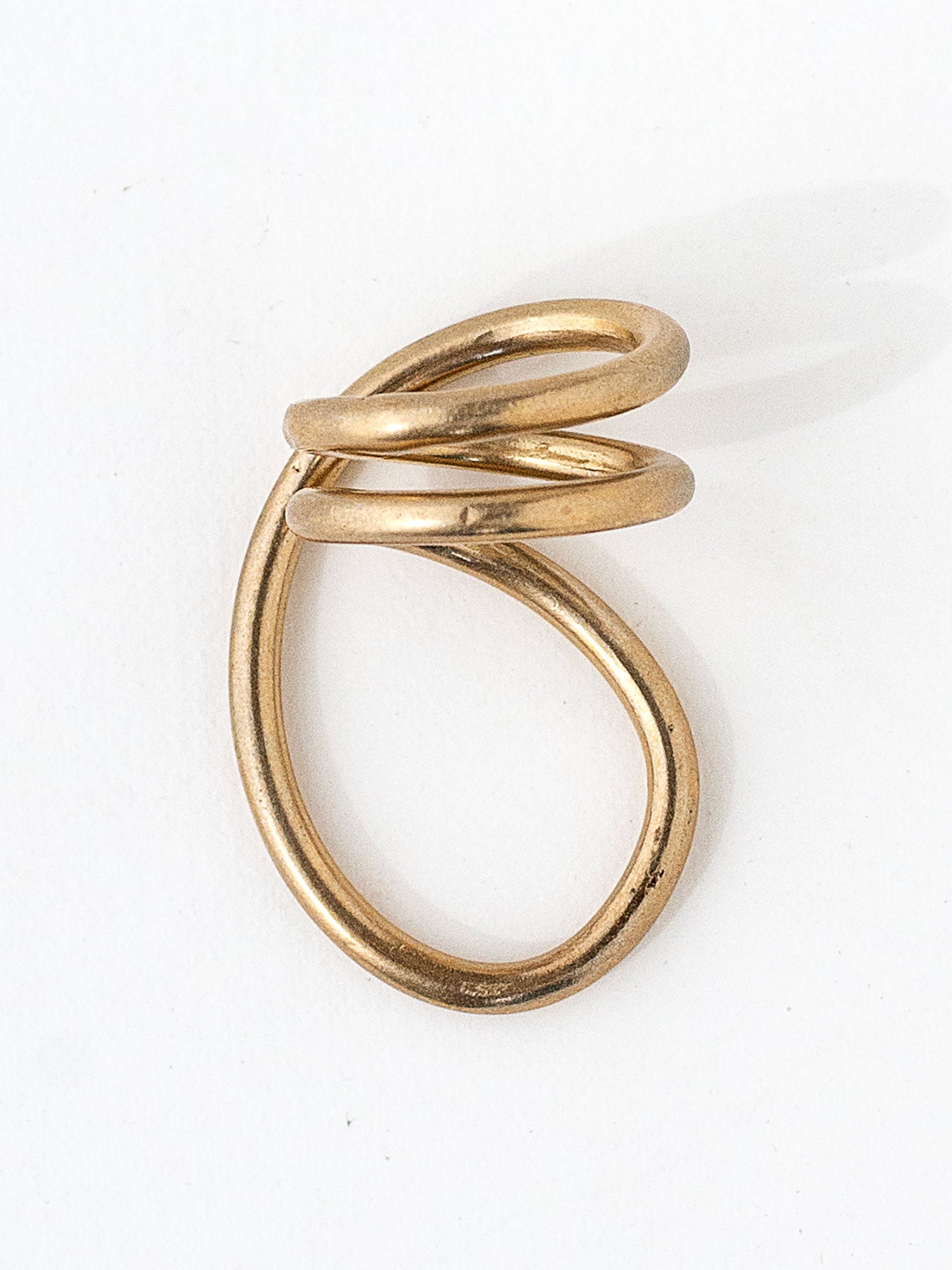 RHODES DOUBLE (BRASS) VII RING