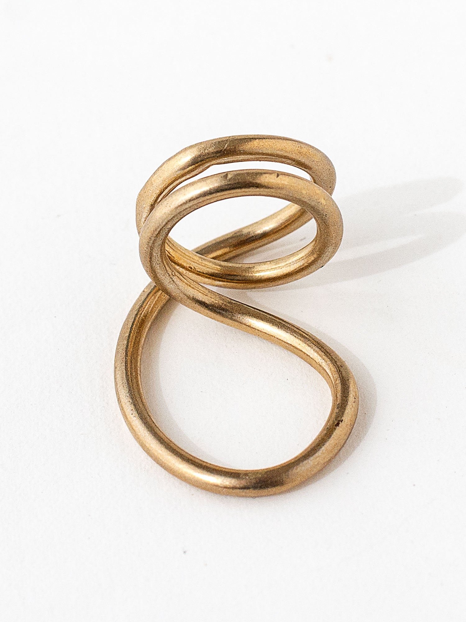 RHODES DOUBLE (BRASS) VII RING