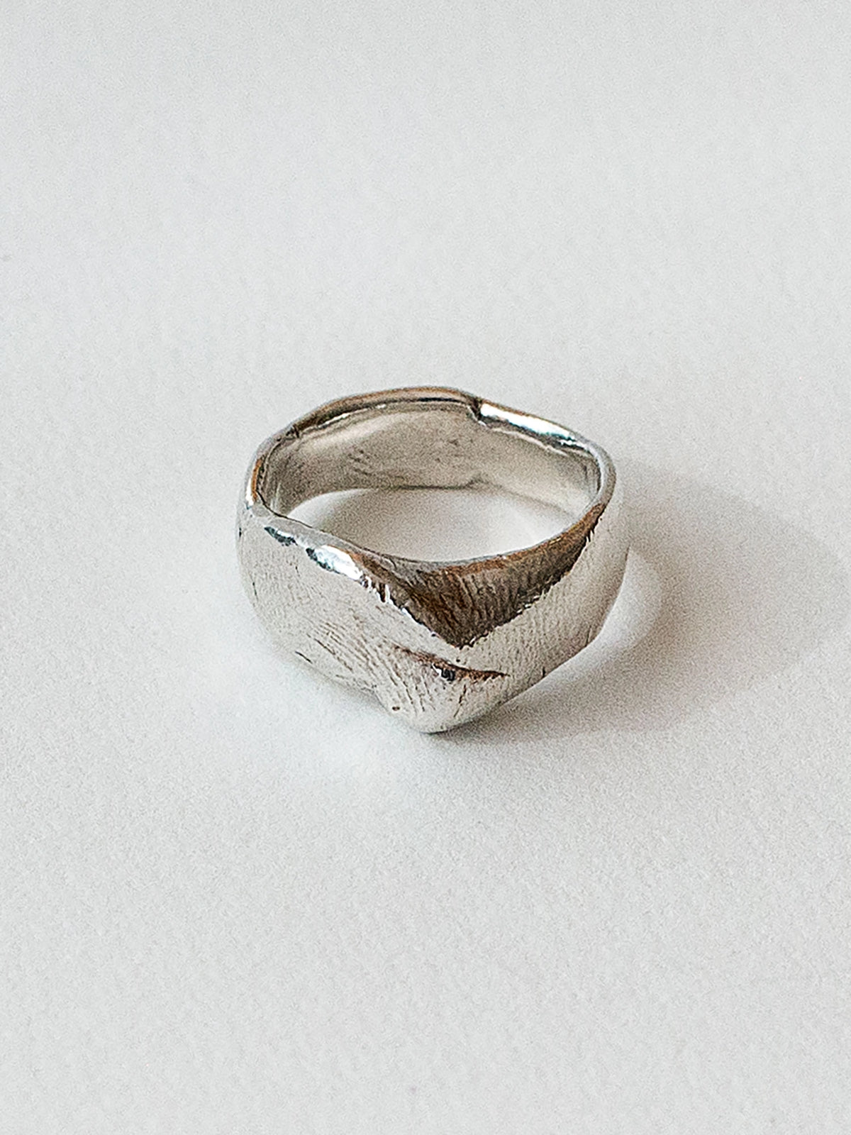 Rune Silver Ring Michelle Ross