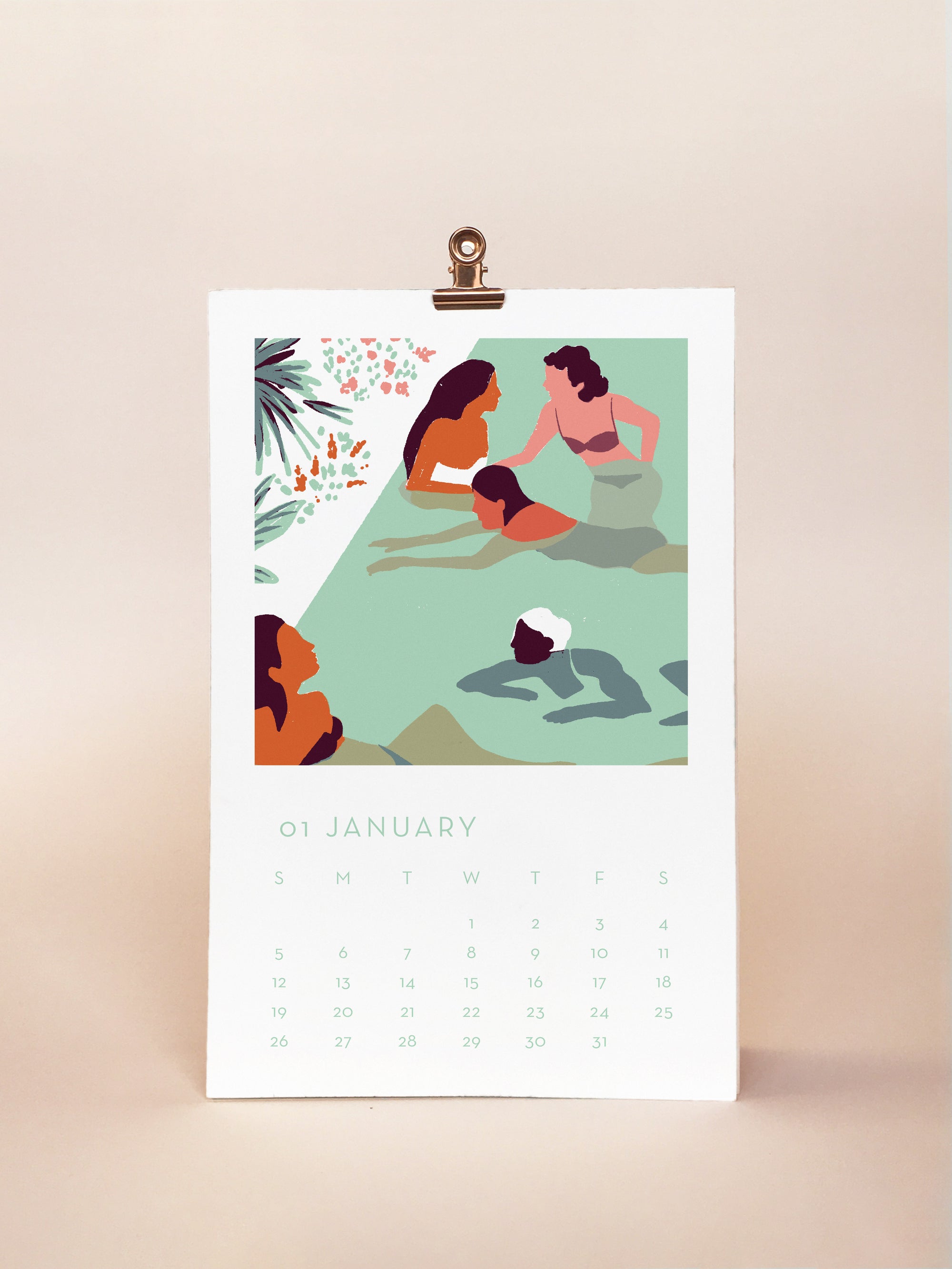 2025 DESK CALENDAR - HERE COMES THE SUN