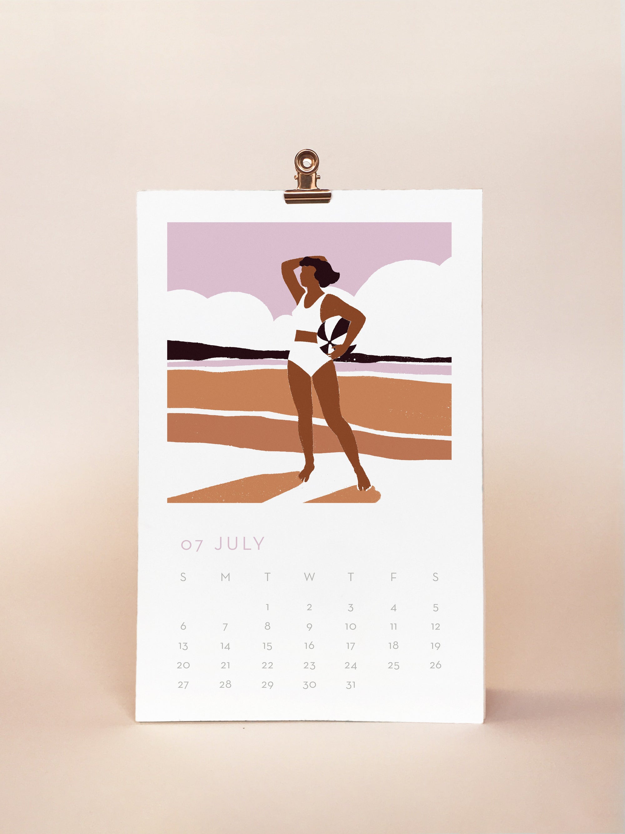 2025 DESK CALENDAR - HERE COMES THE SUN