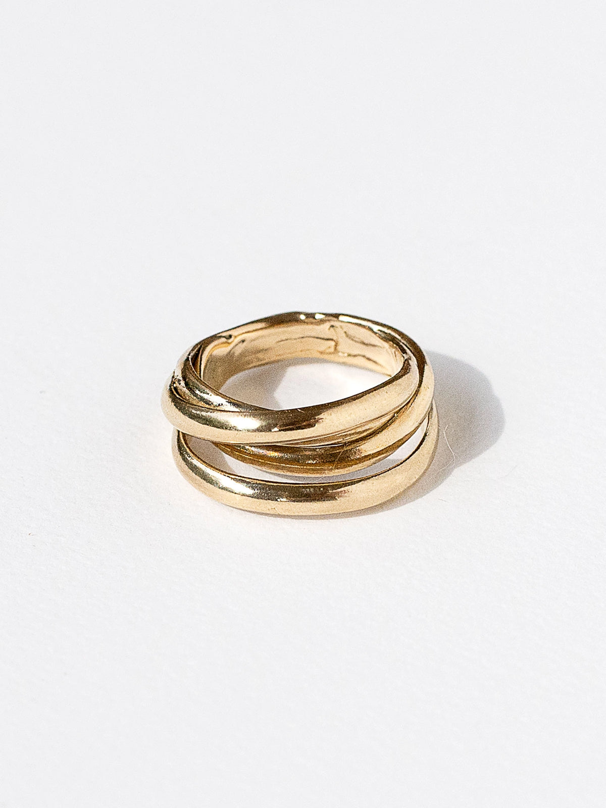 Sass Brass Stacked Ring Michelle Ross