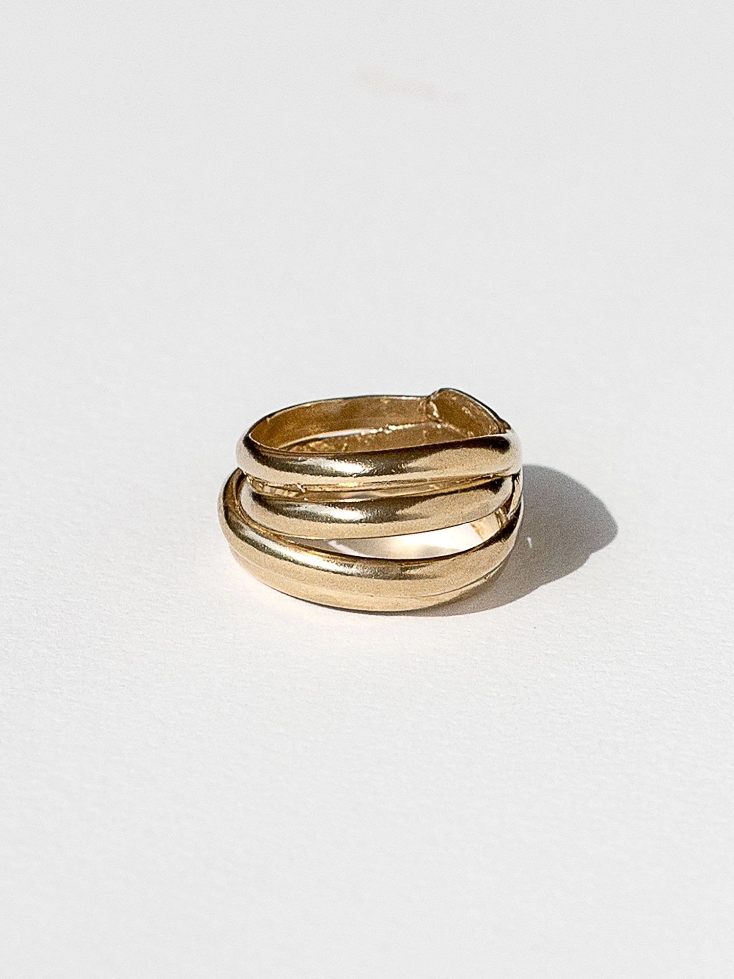 Sass Brass Stacked Ring Michelle Ross