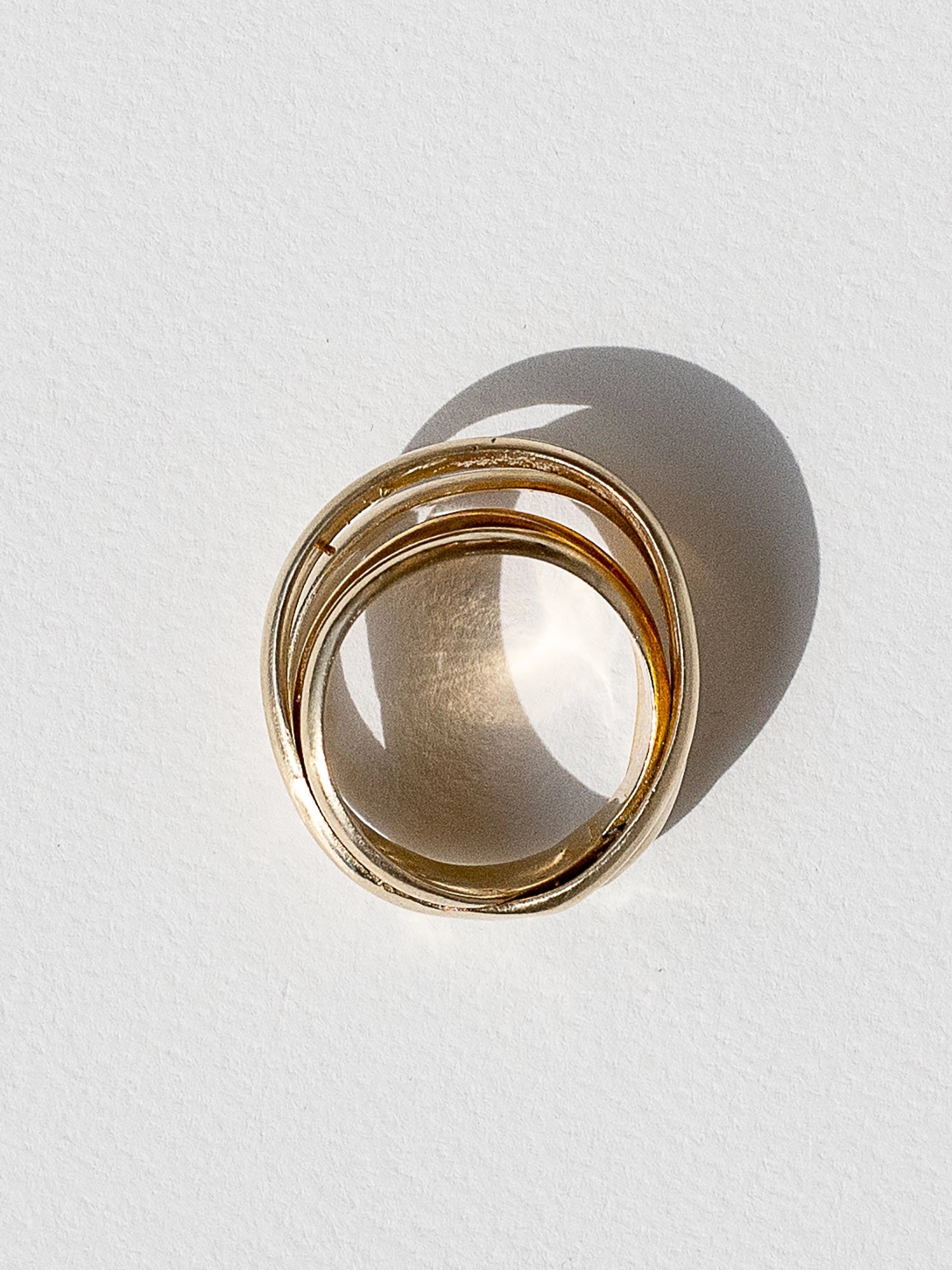 Sass Brass Stacked Ring Michelle Ross