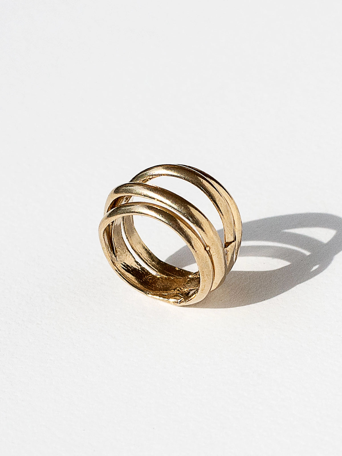 Sass Brass Stacked Ring Michelle Ross