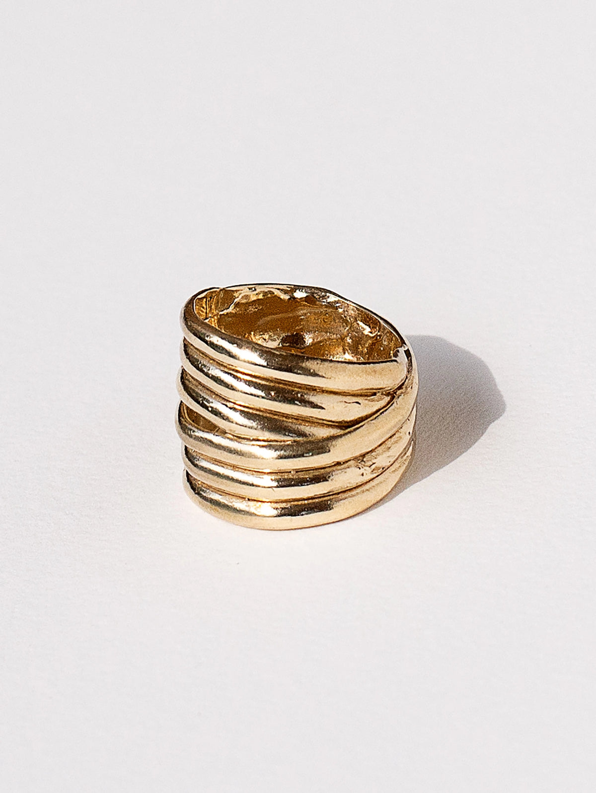 Sass Large Brass Ring Michelle Ross