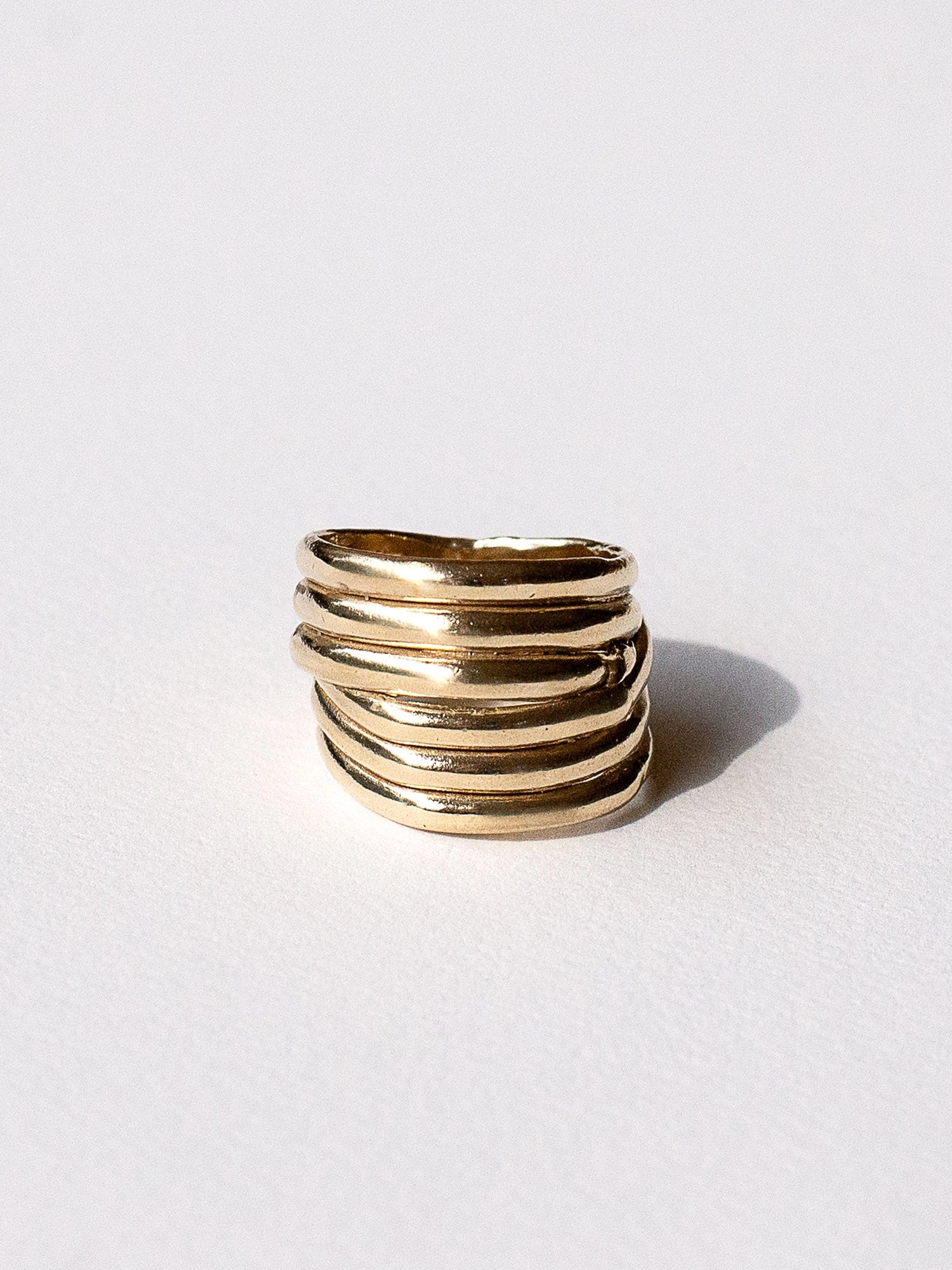 Sass Large Brass Ring Michelle Ross