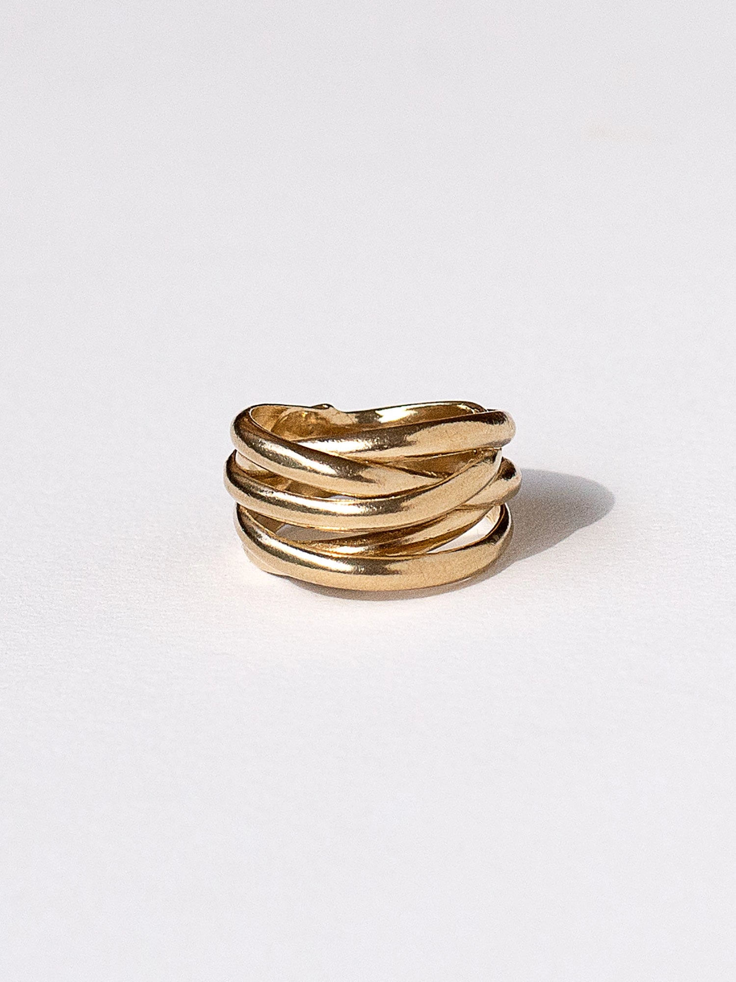 Sass Large Brass Ring Michelle Ross