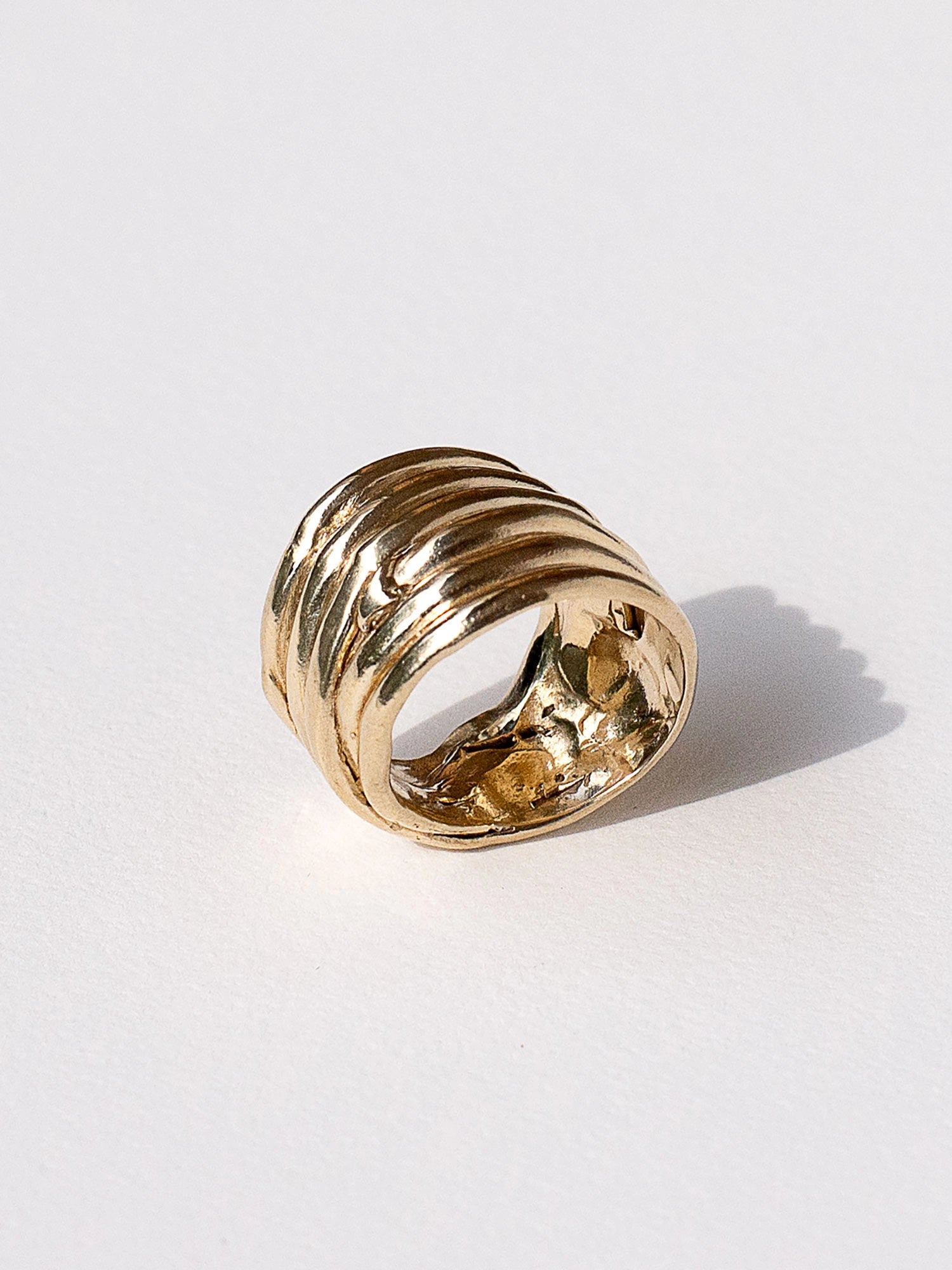 Sass Large Brass Ring Michelle Ross