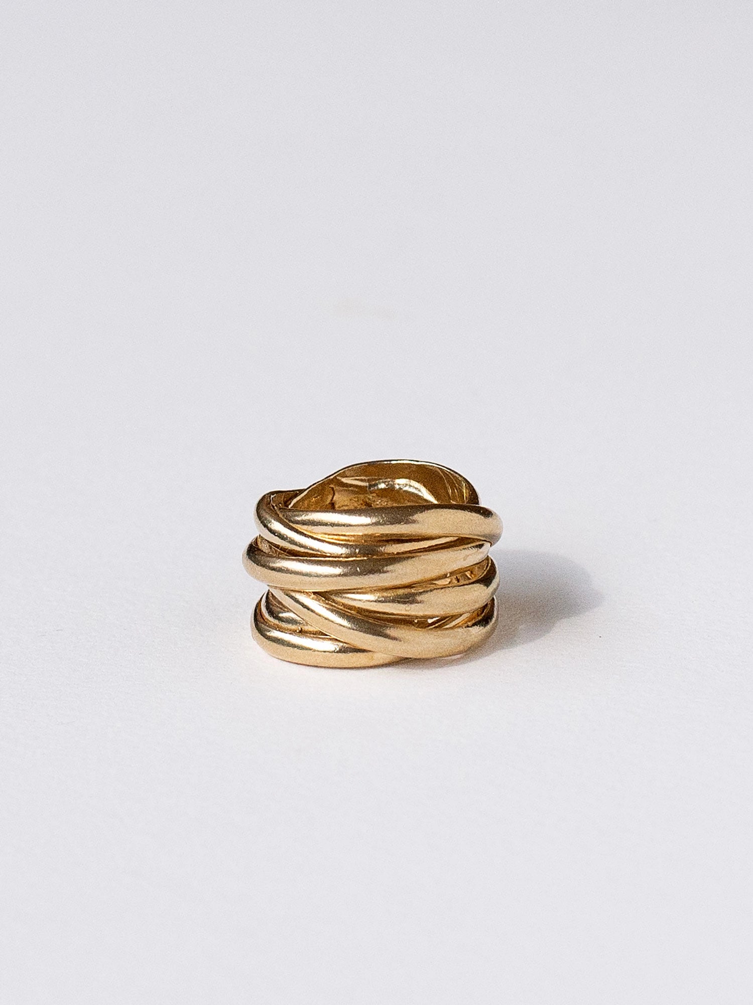 Sass Large Brass Ring Michelle Ross