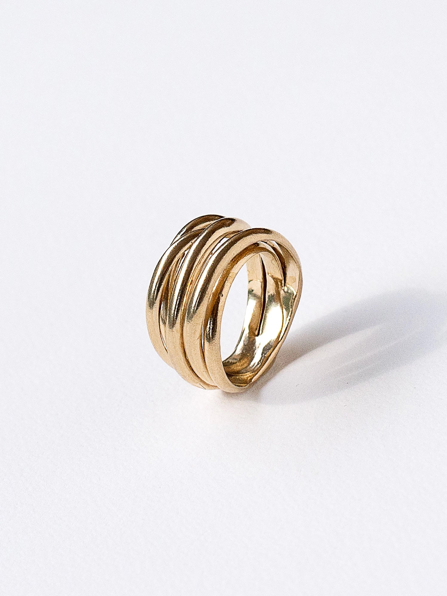 Sass Large Brass Ring Michelle Ross