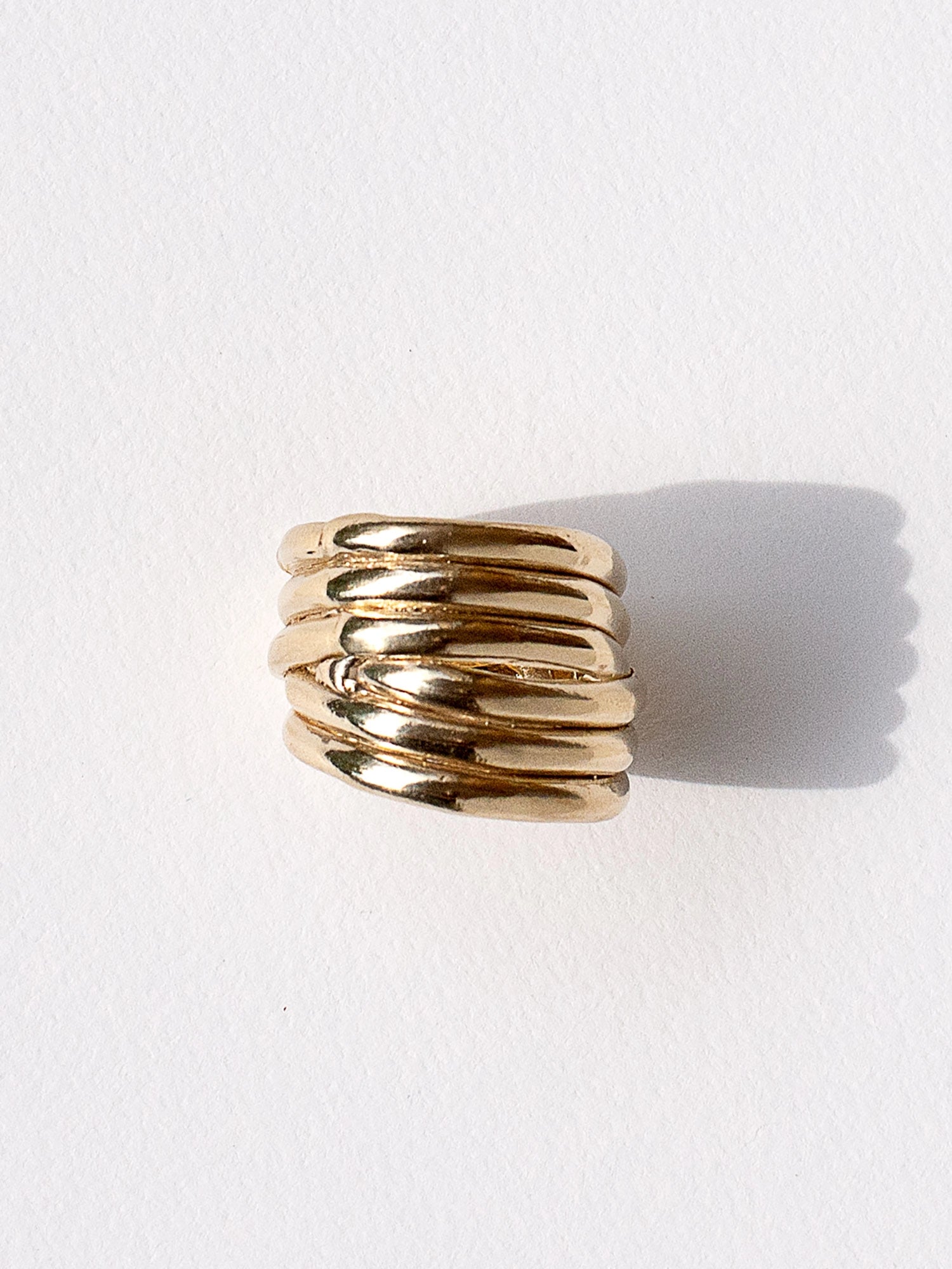 Sass Large Brass Ring Michelle Ross