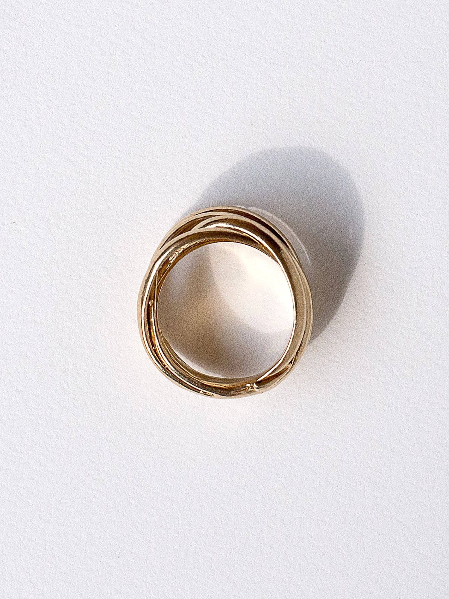 Sass Large Brass Ring Michelle Ross