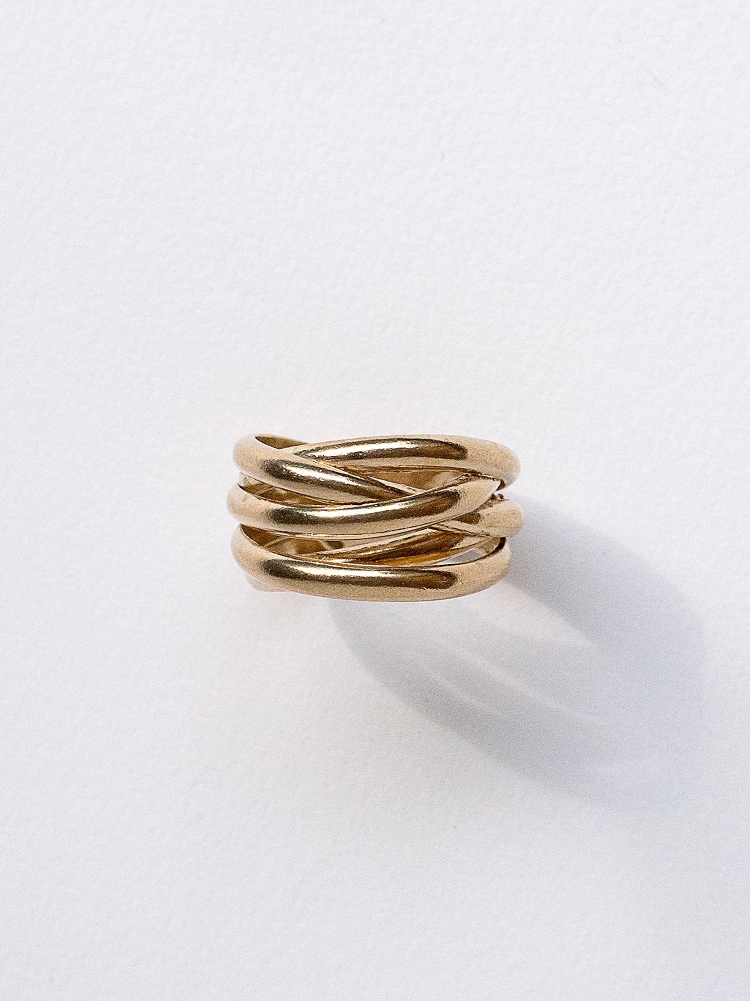 Sass Large Brass Ring Michelle Ross