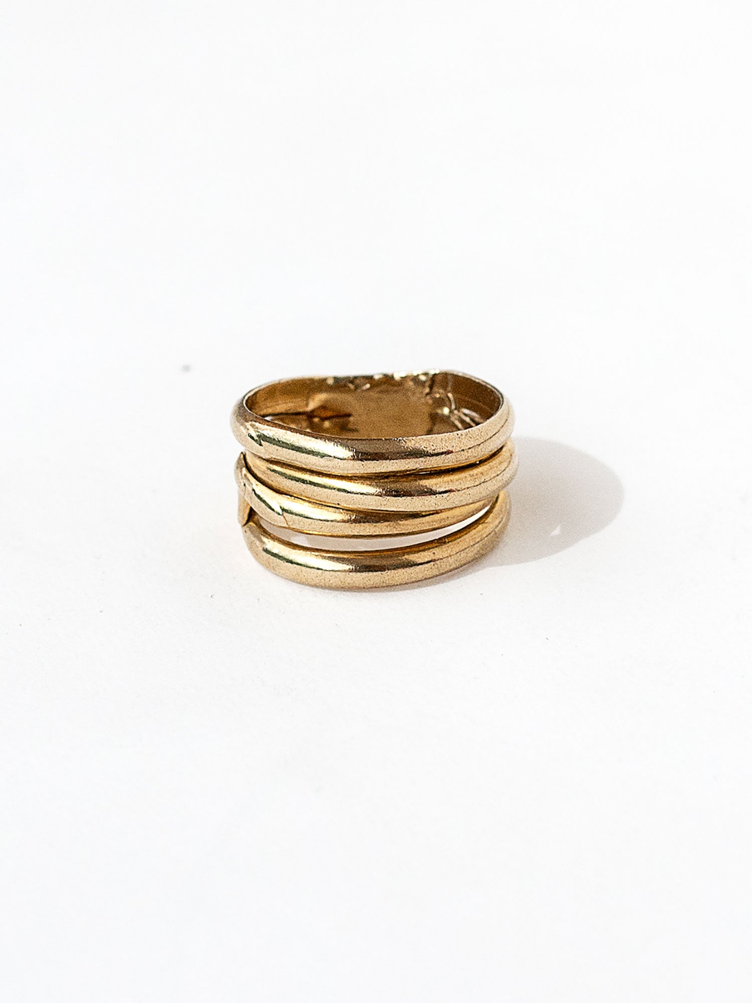 SASS (BRASS) MEDIUM VIII RING