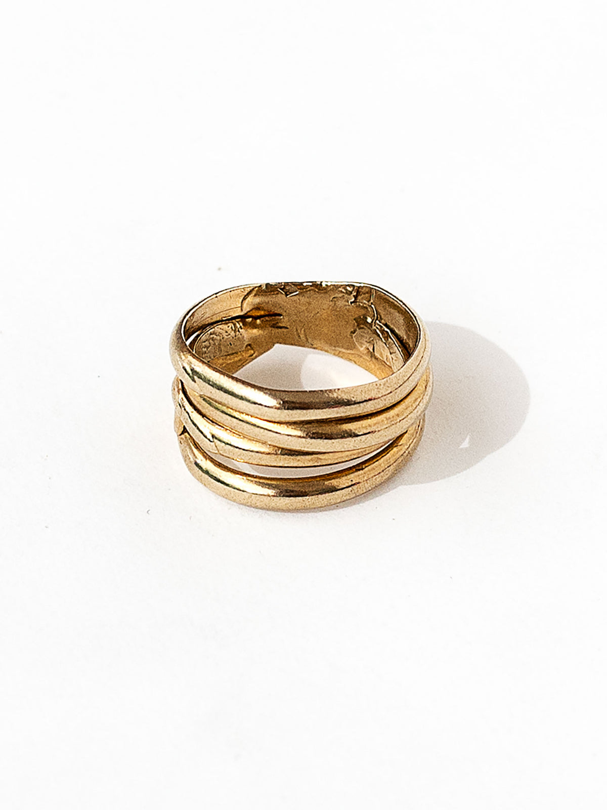 SASS (BRASS) MEDIUM VIII RING