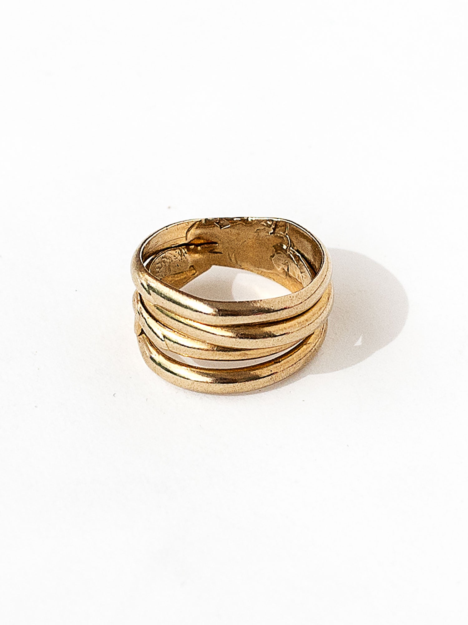 SASS (BRASS) MEDIUM VIII RING