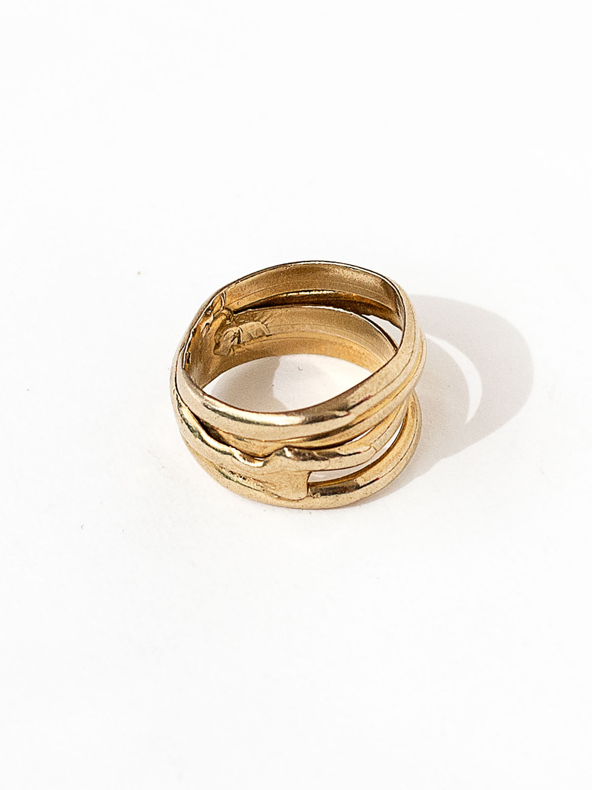 SASS (BRASS) MEDIUM VIII RING