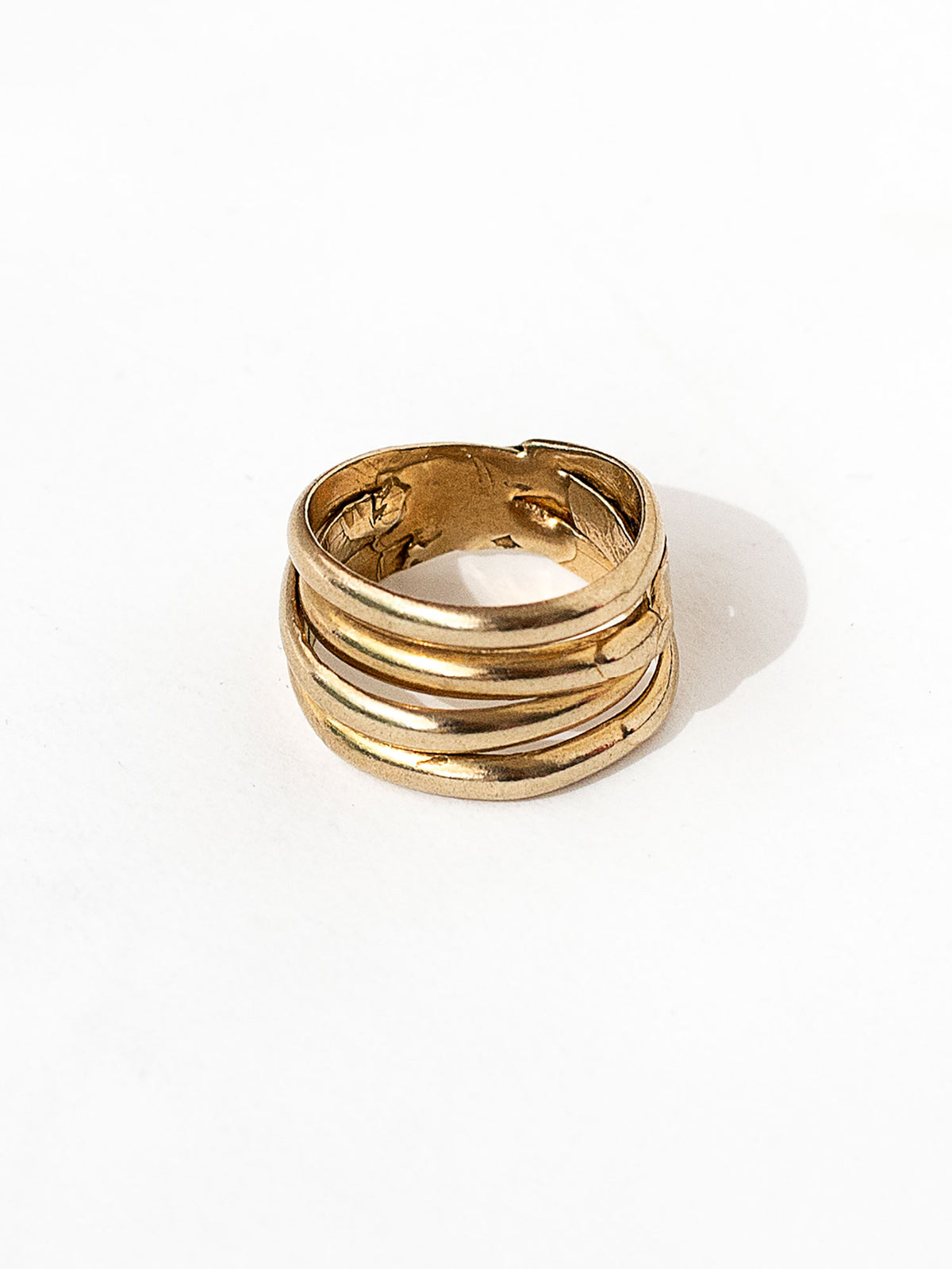 SASS (BRASS) MEDIUM VIII RING