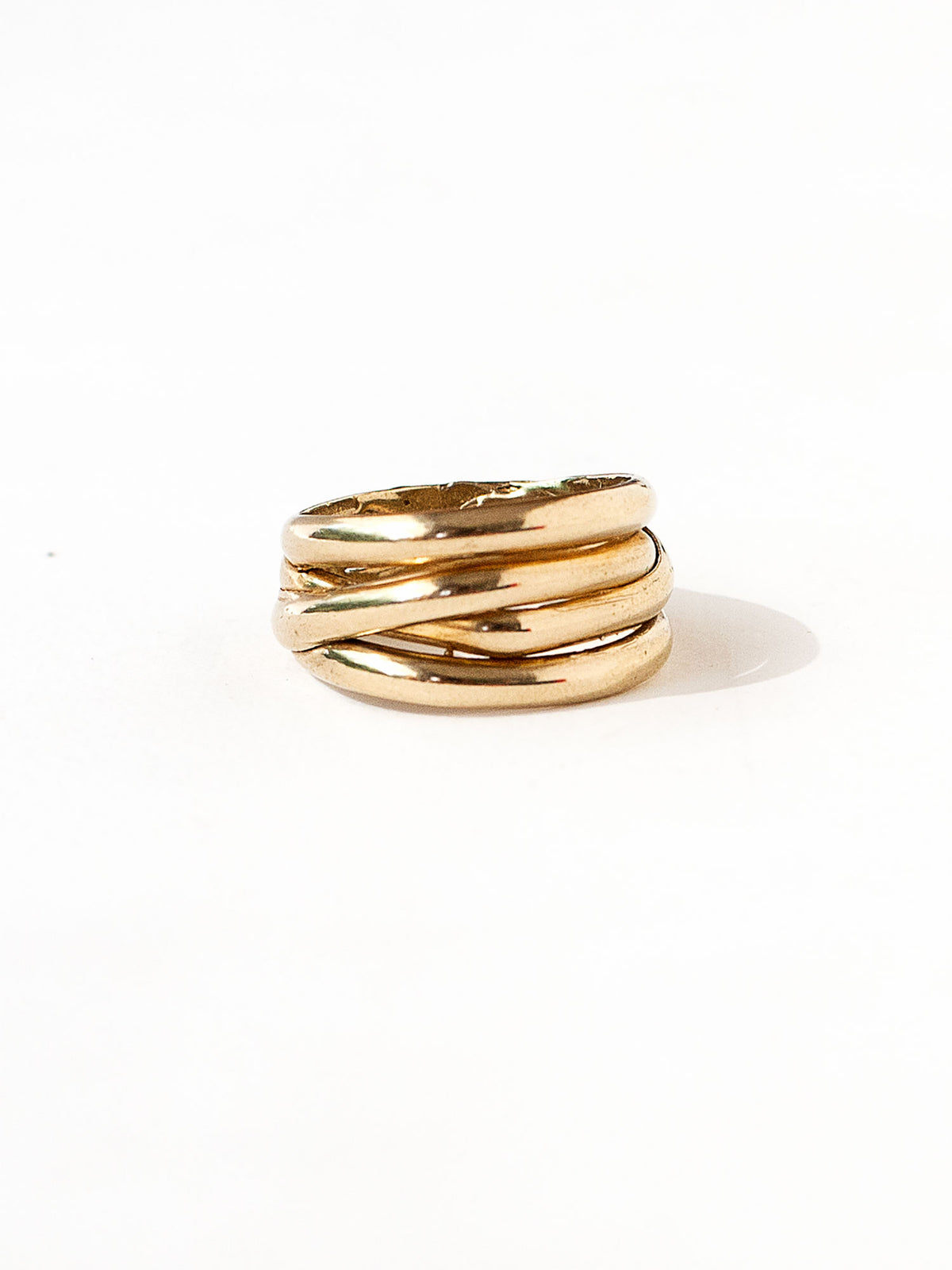 SASS (BRASS) MEDIUM VII RING