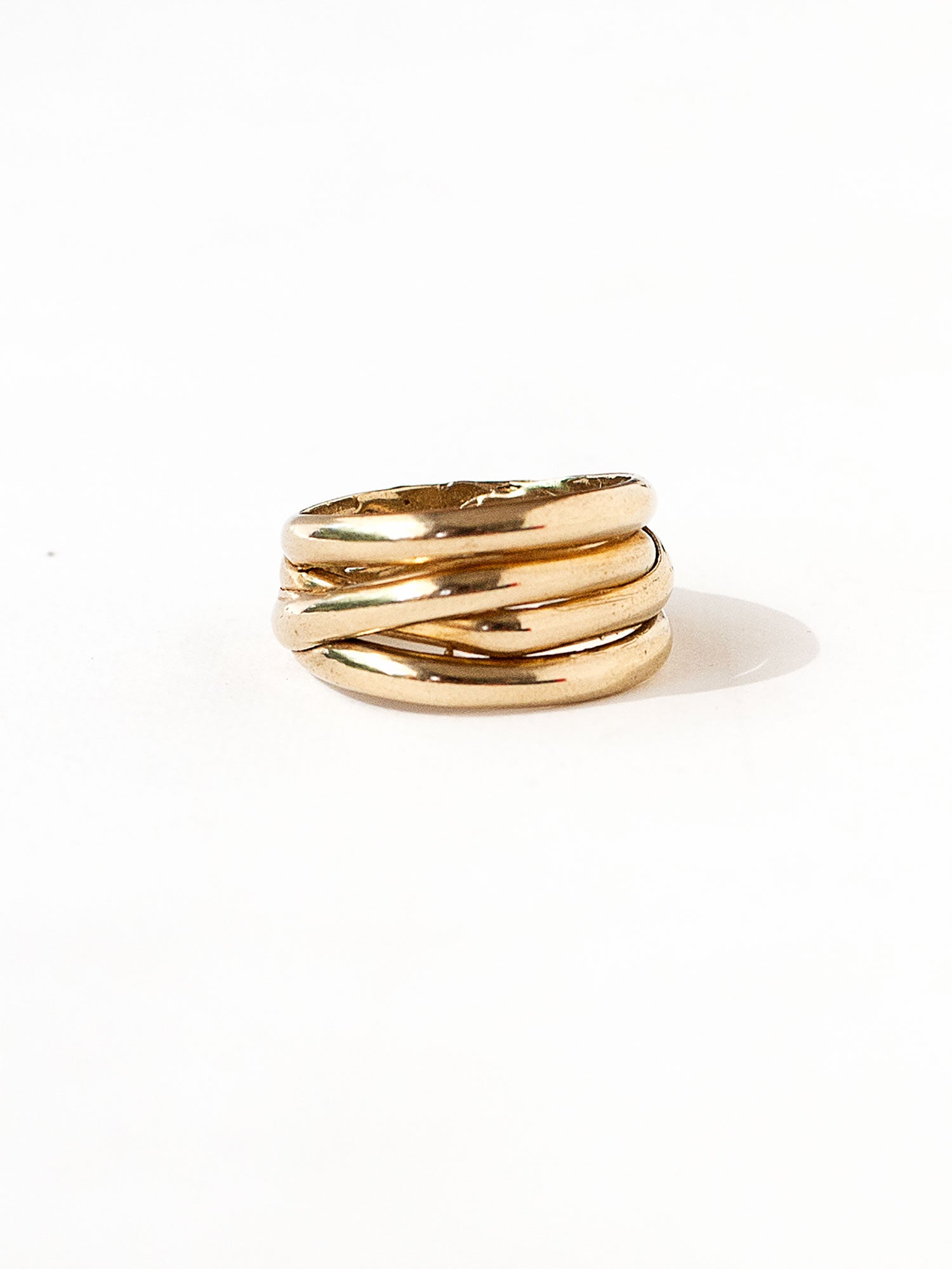 SASS (BRASS) MEDIUM VII RING