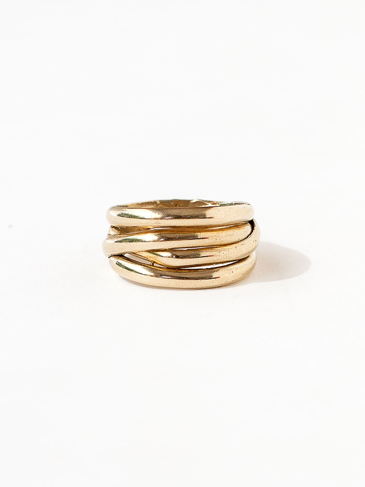 SASS (BRASS) MEDIUM VII RING