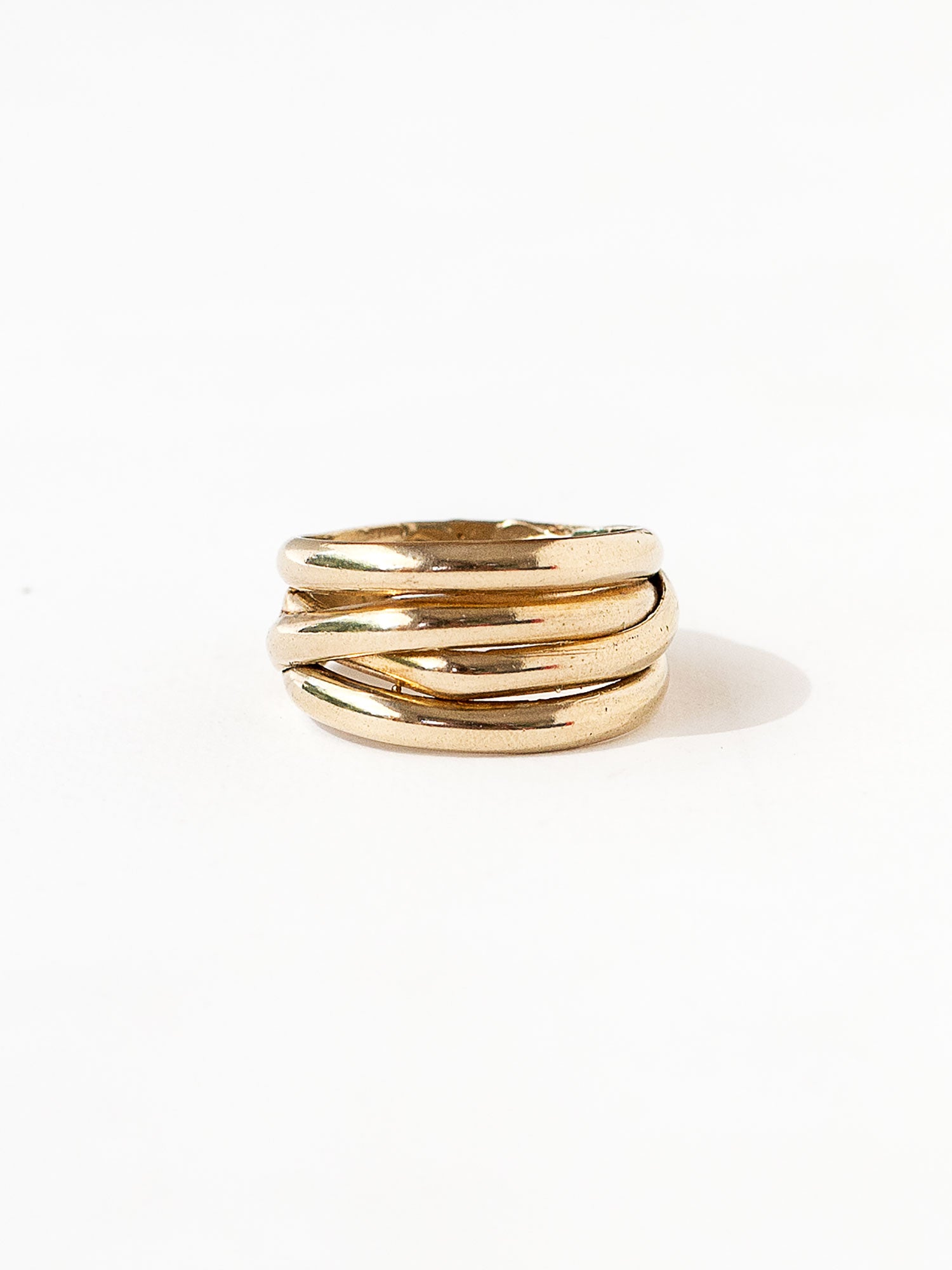 SASS (BRASS) MEDIUM VII RING